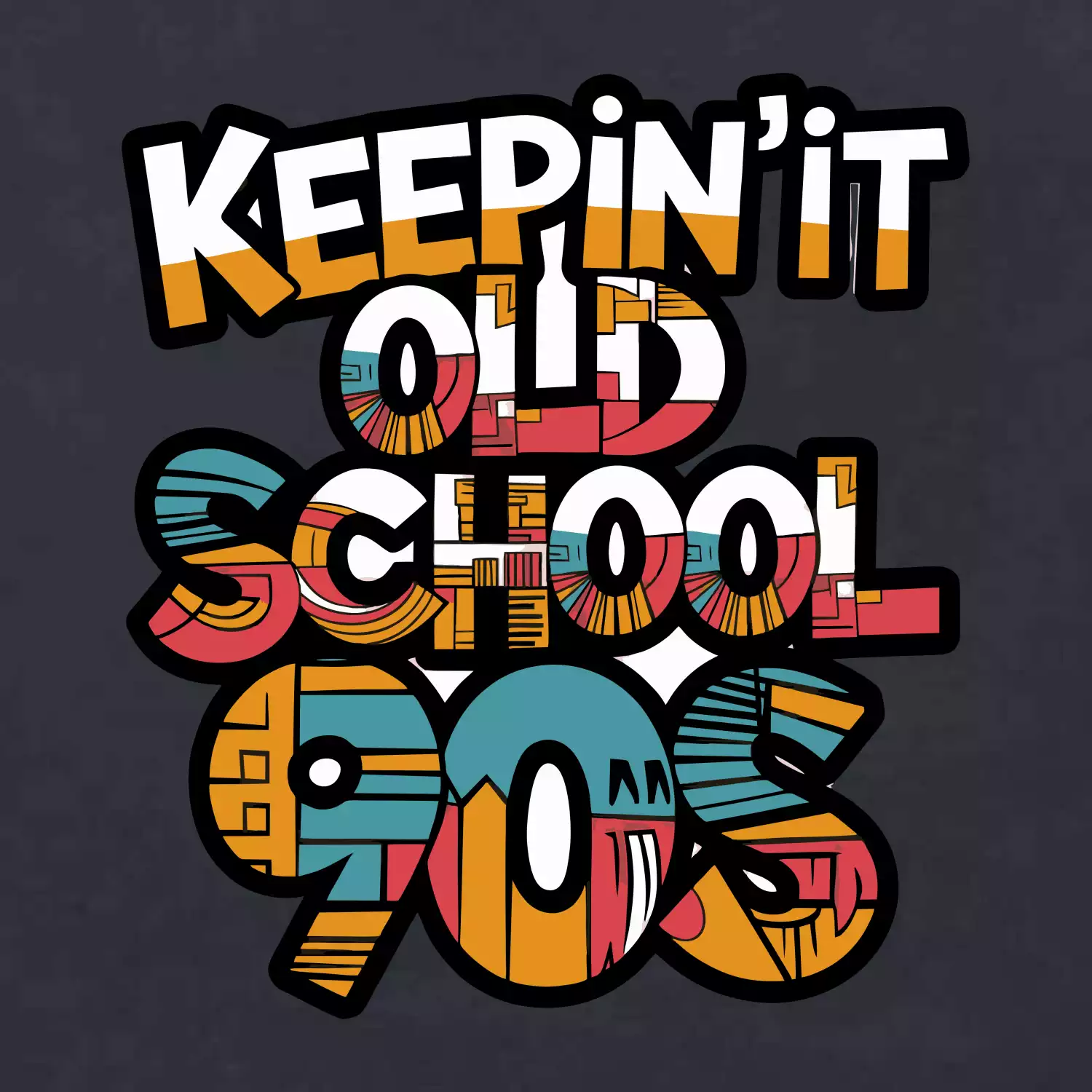 KEEPIN'IT Old School 90s