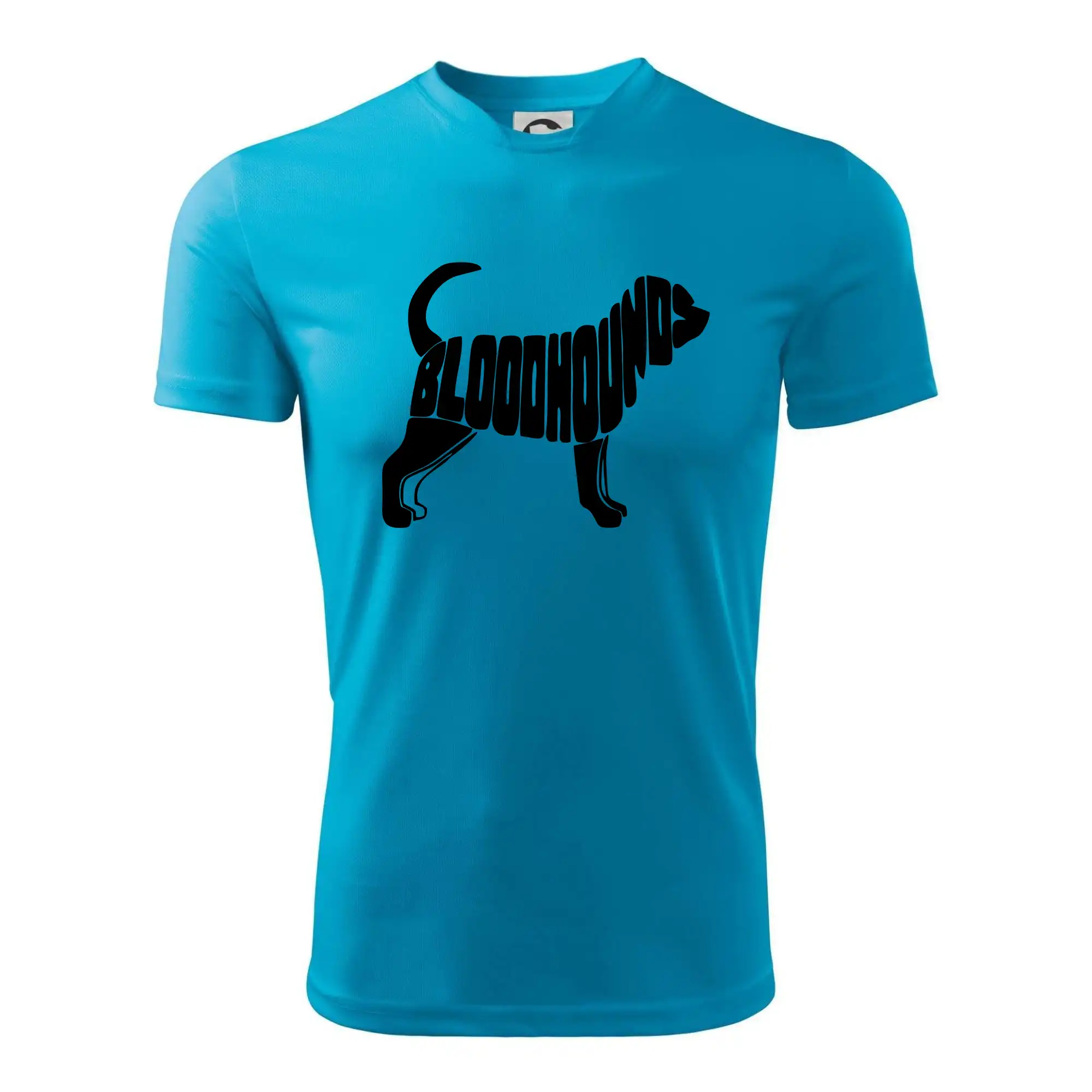 Bloodhound nápis v těle