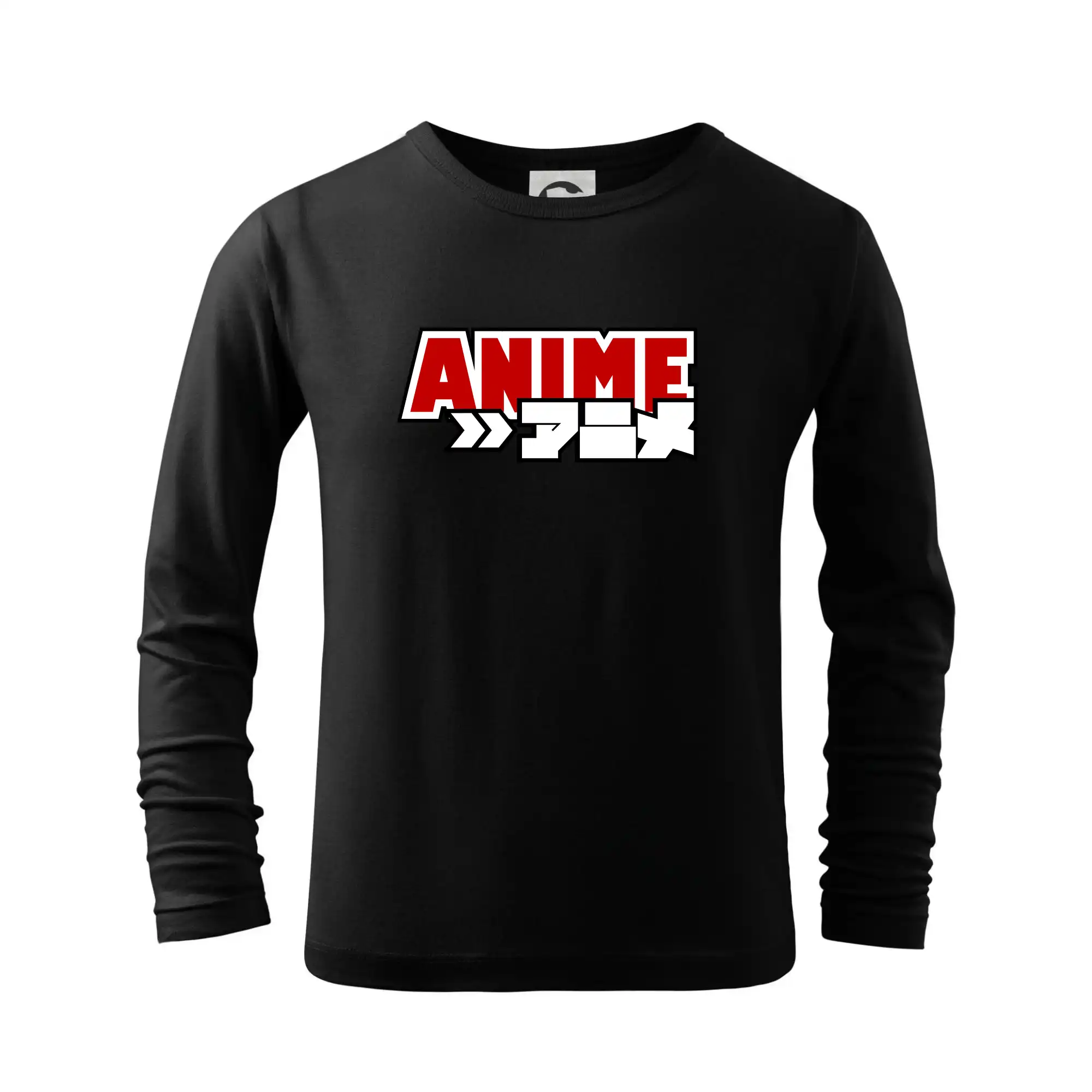 Anime nápis červený