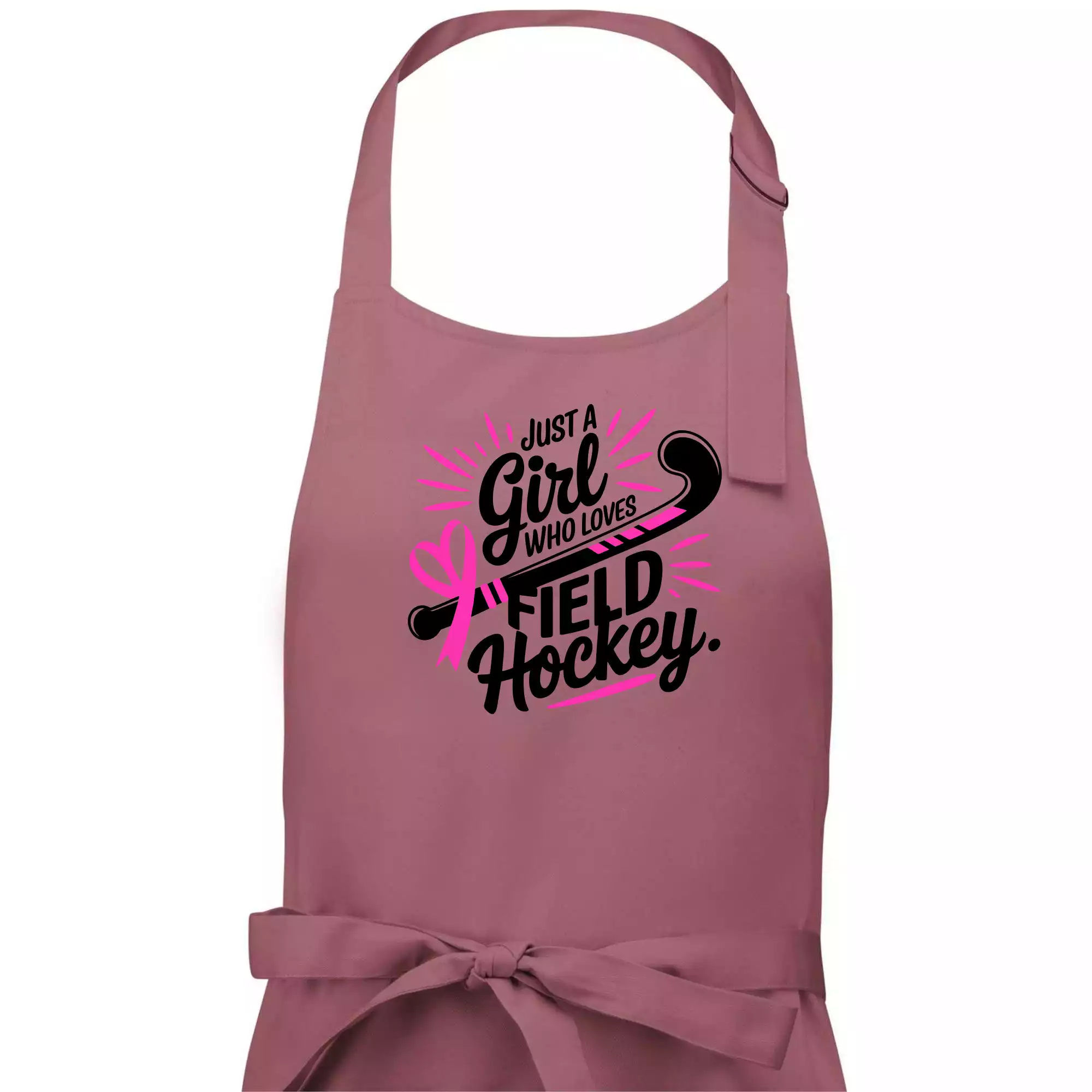 Just a girl who loves field hockey černo růžové