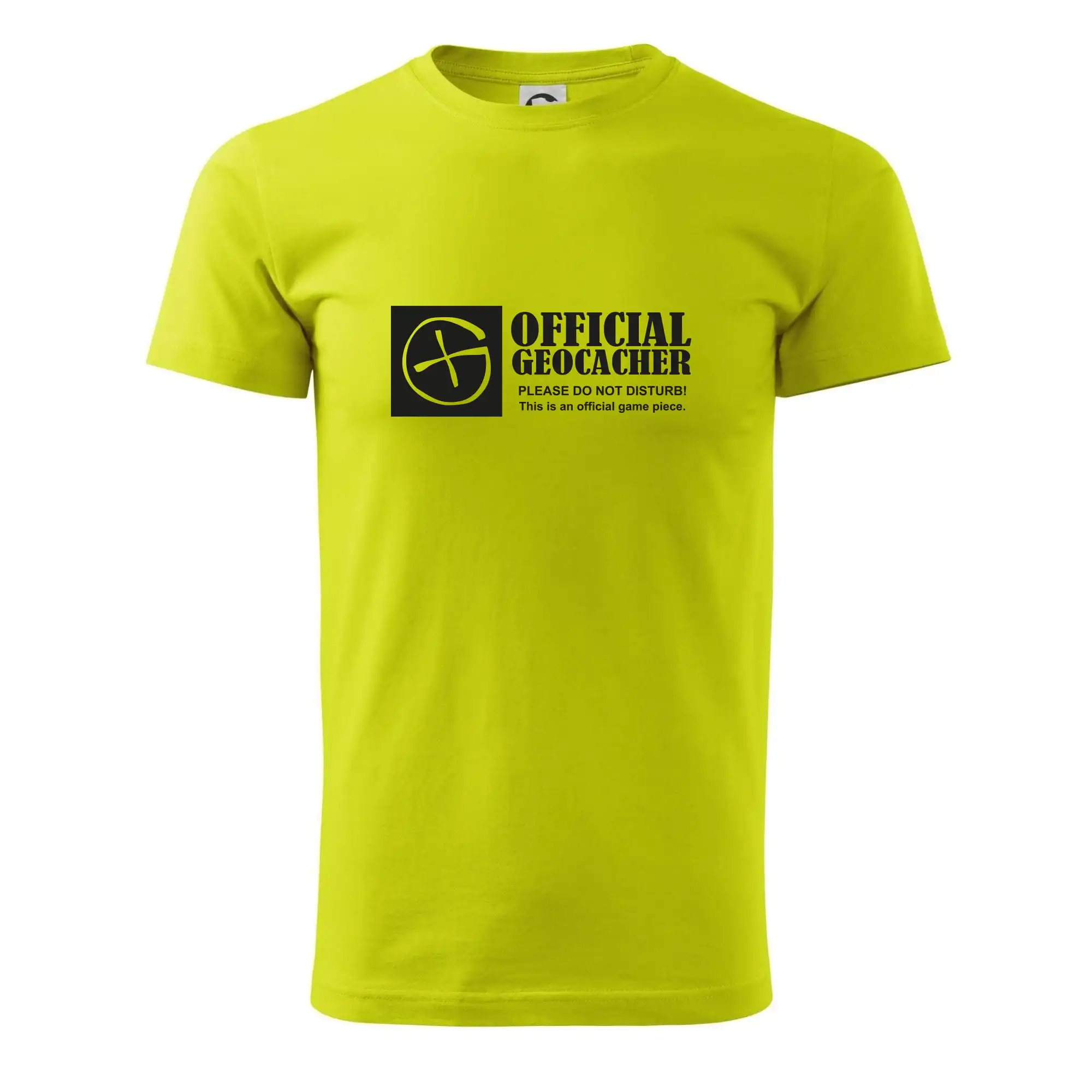 Tričká na geocaching - Official geocacher - Pánske tričko nižšej gramáže
