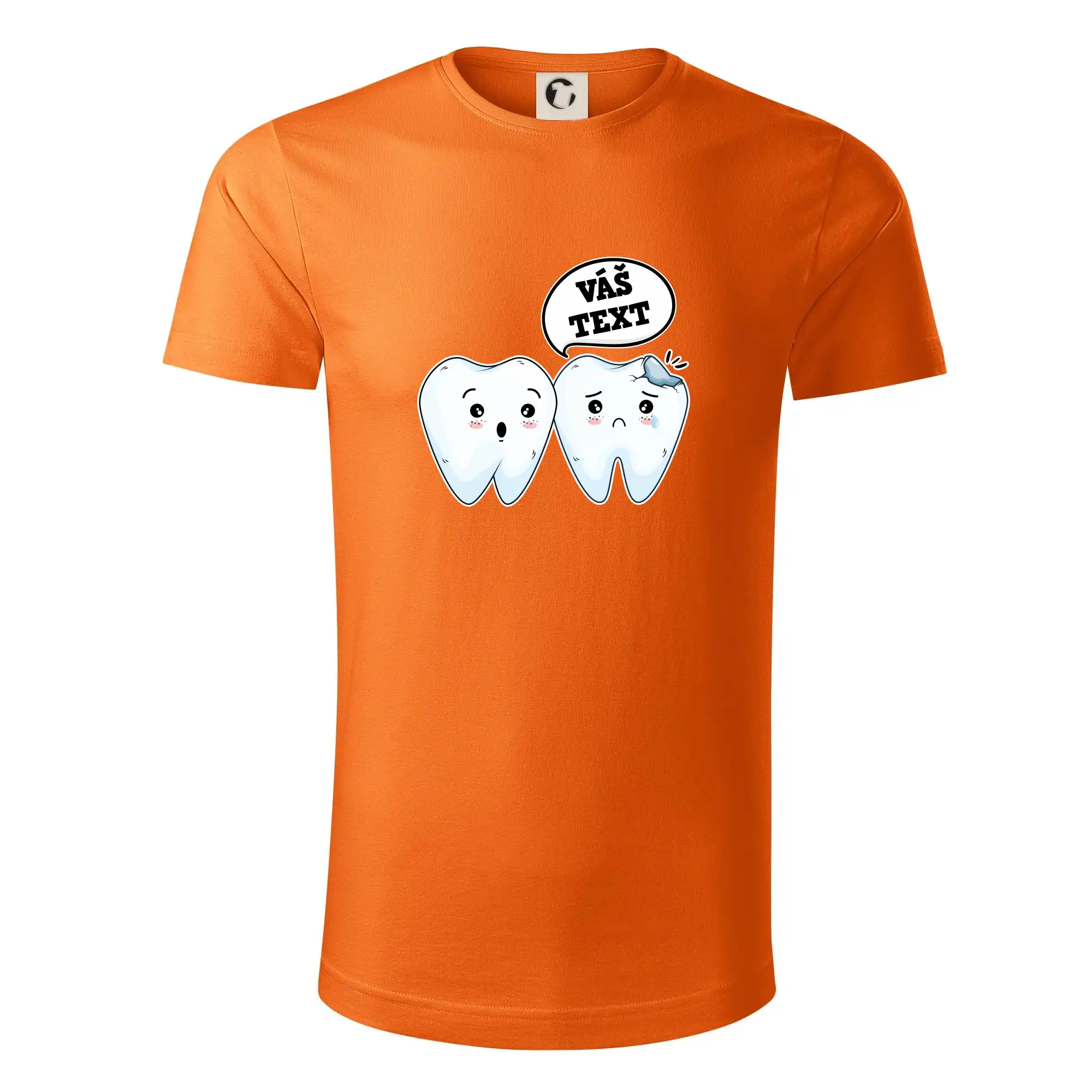 Tričká a mikiny pre zubárov - Zubárske tričko - Vás text - Tričko z organickej bavlny