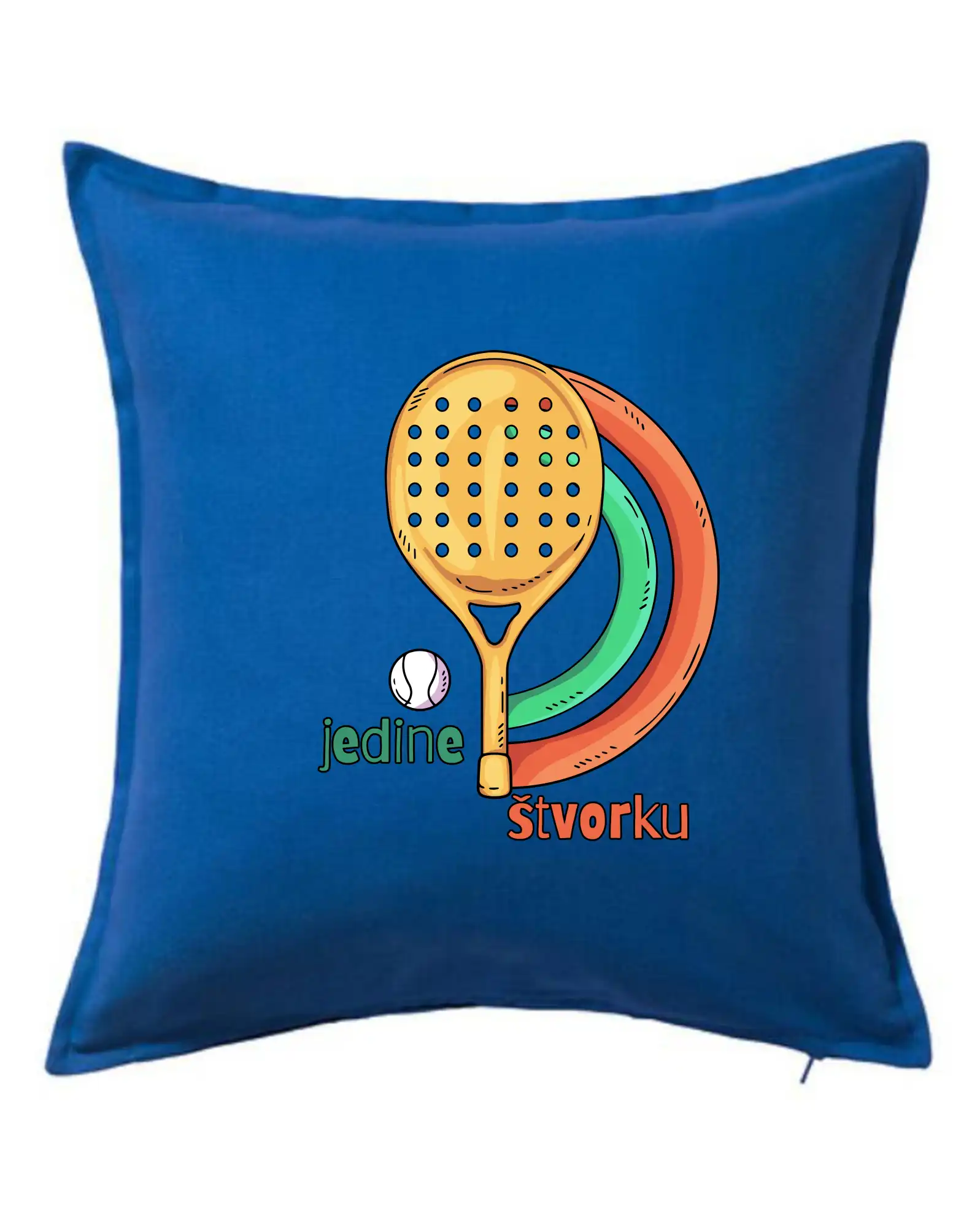 Tričká s motívmi Padel tenis - Padel jedine štvorku - Vankúš 50x50