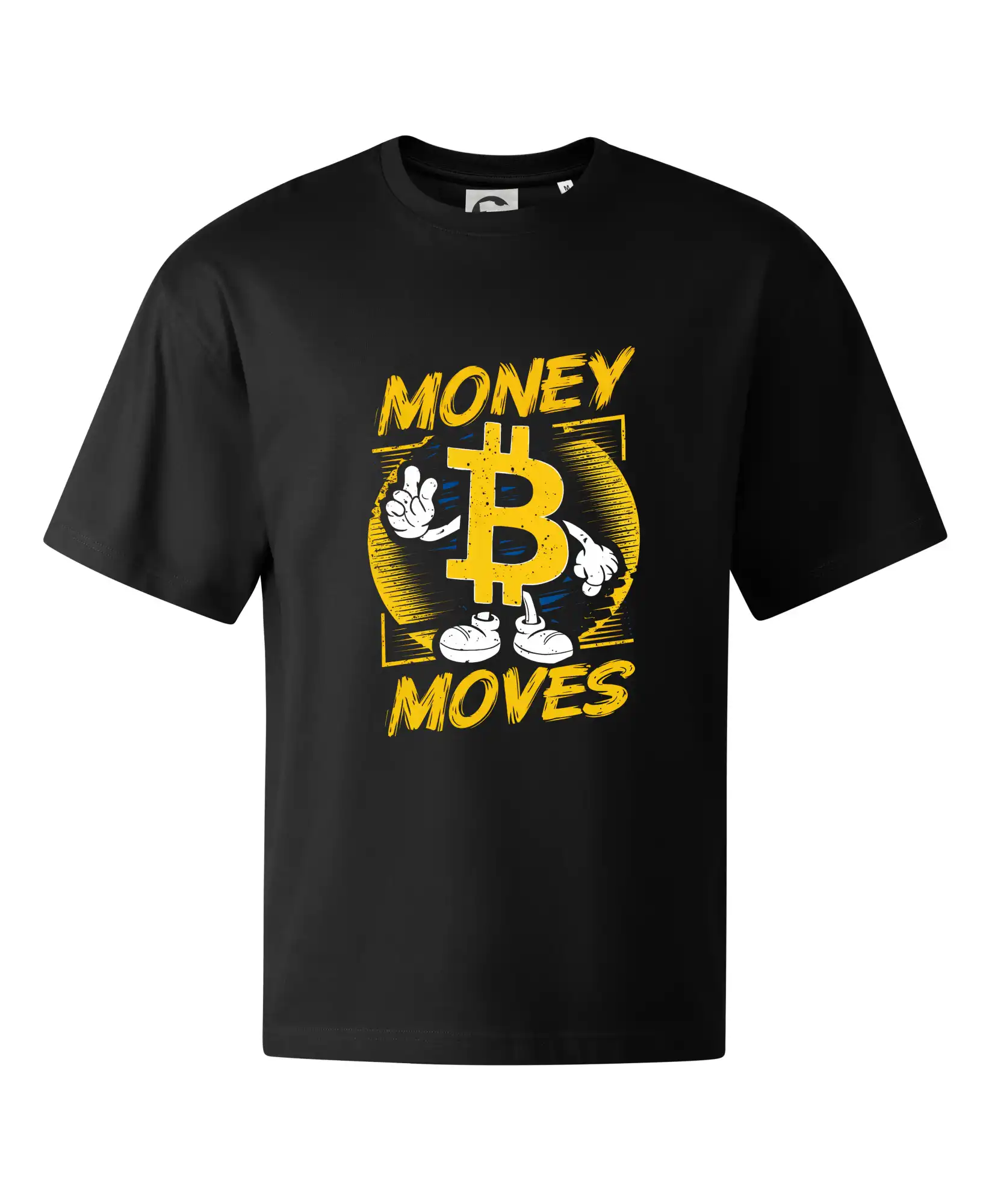 Money moves bitcoin mascot - Stage unisex - OVERSIZE