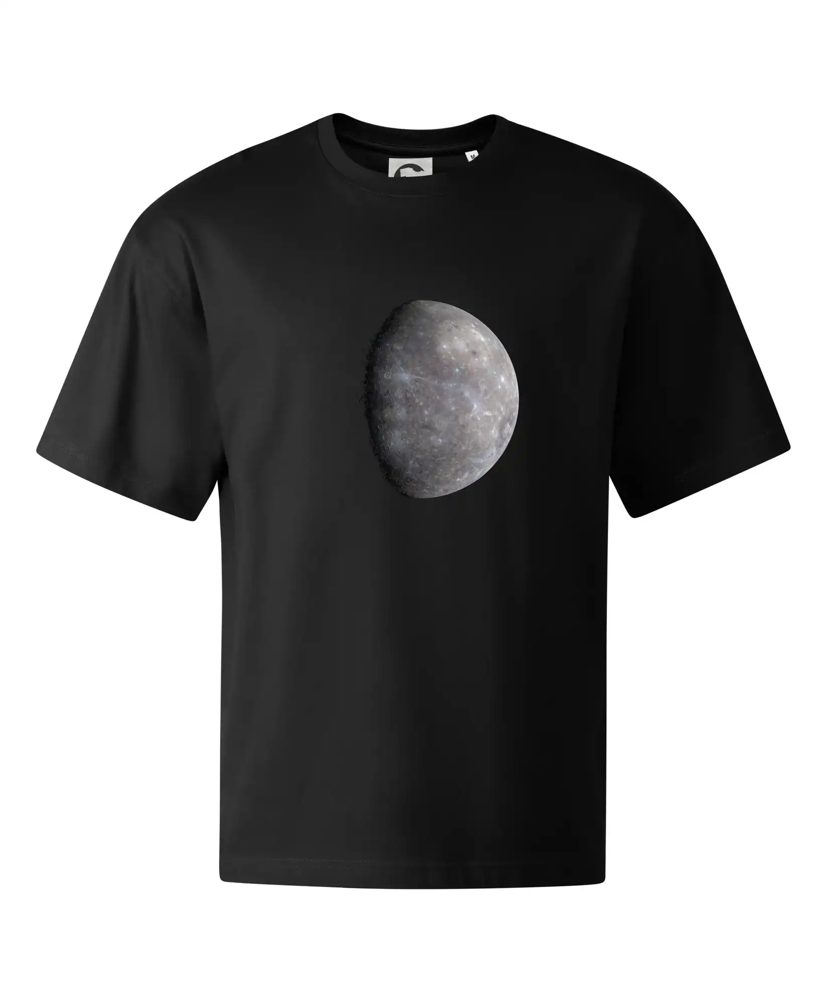 Vesmirne tričká - Fotky planét - Merkúr - Stage unisex - OVERSIZE