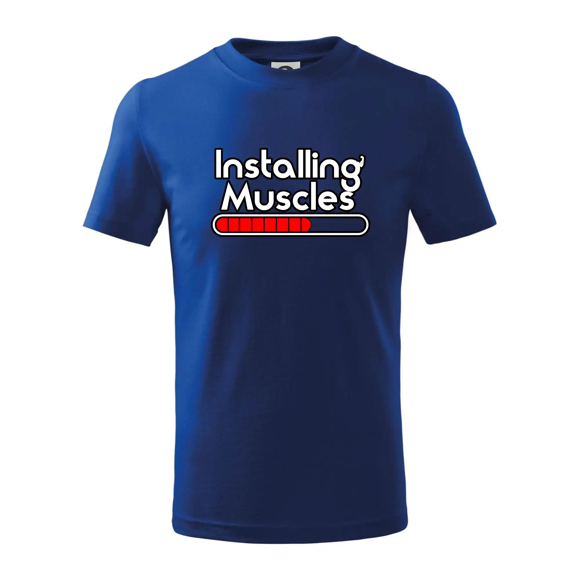 Posilňovani - Installing Muscles - Tričko detské bavlnené