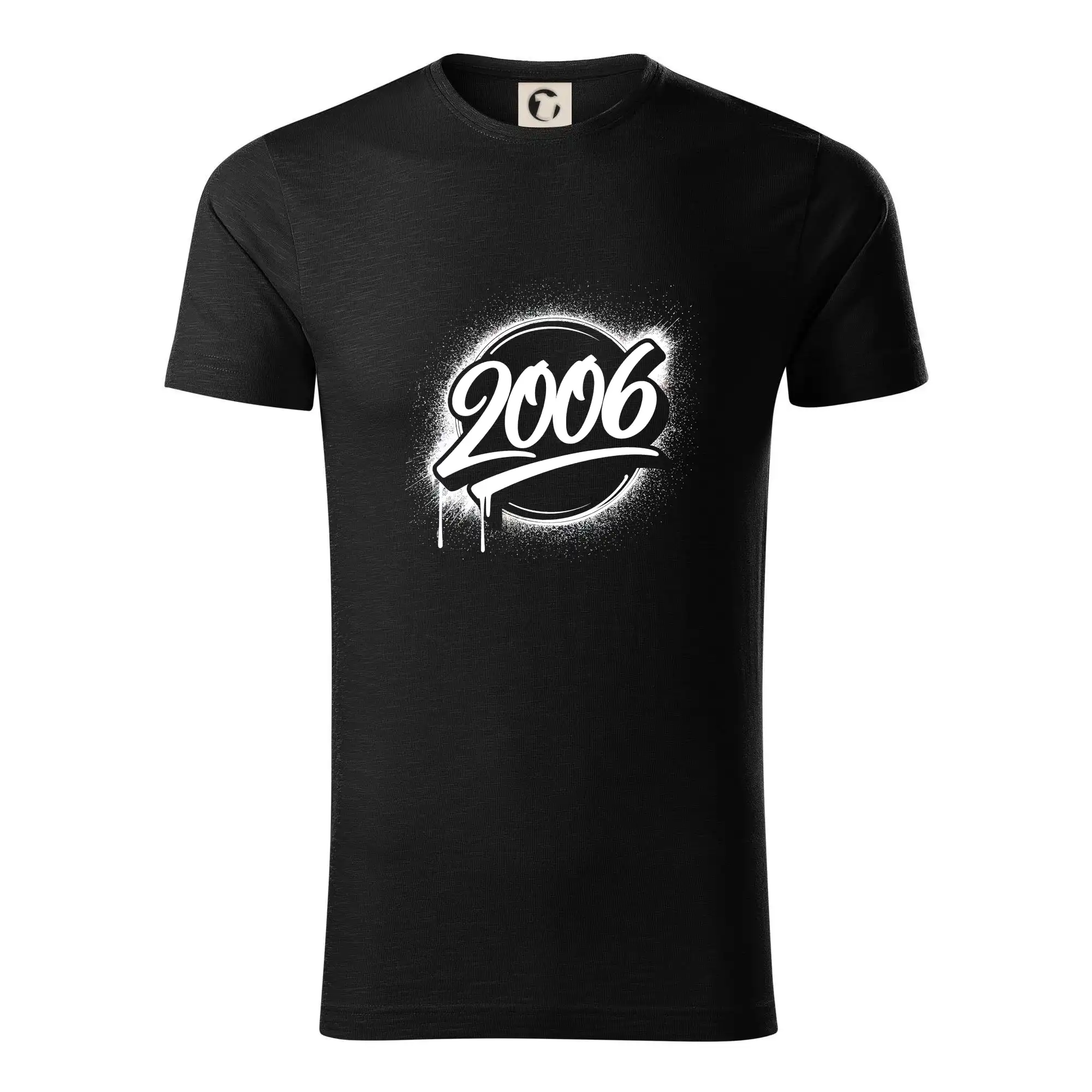 Trička s ročníkom 2006 - Narodeninový ročník graffiti 2006 - Tričko z organickej bavlny