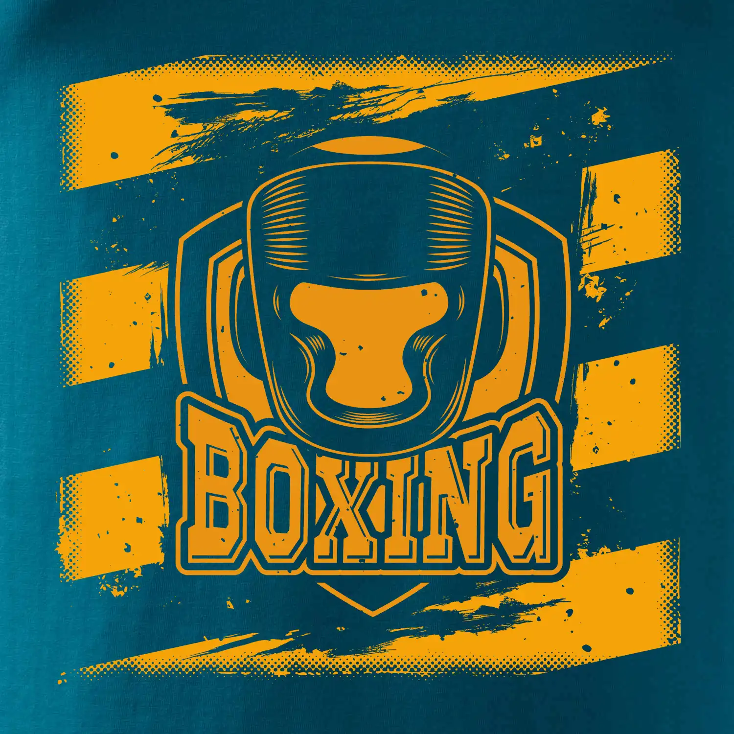 Boxing ve čtverci helma