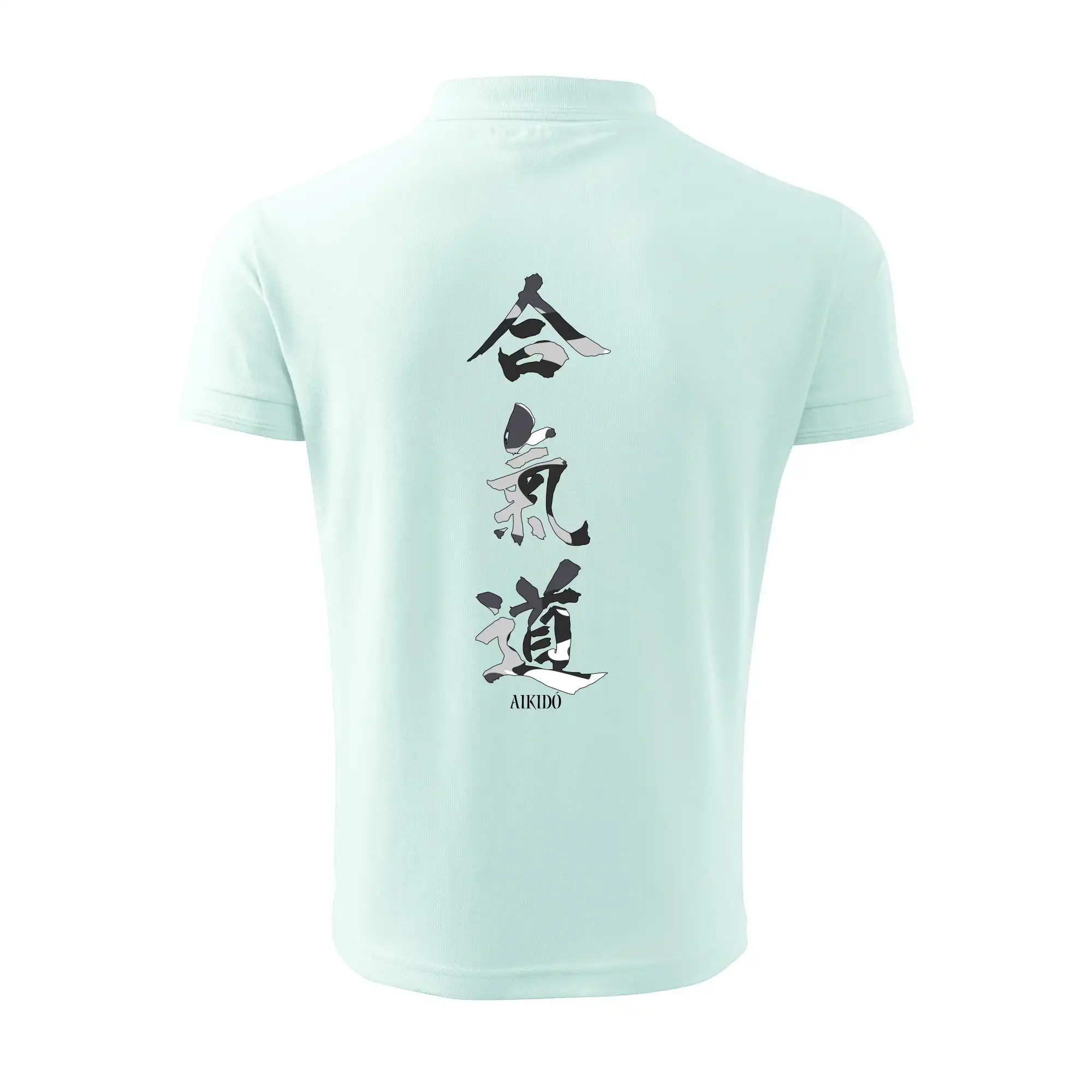 Aikidó maskáčový nápis