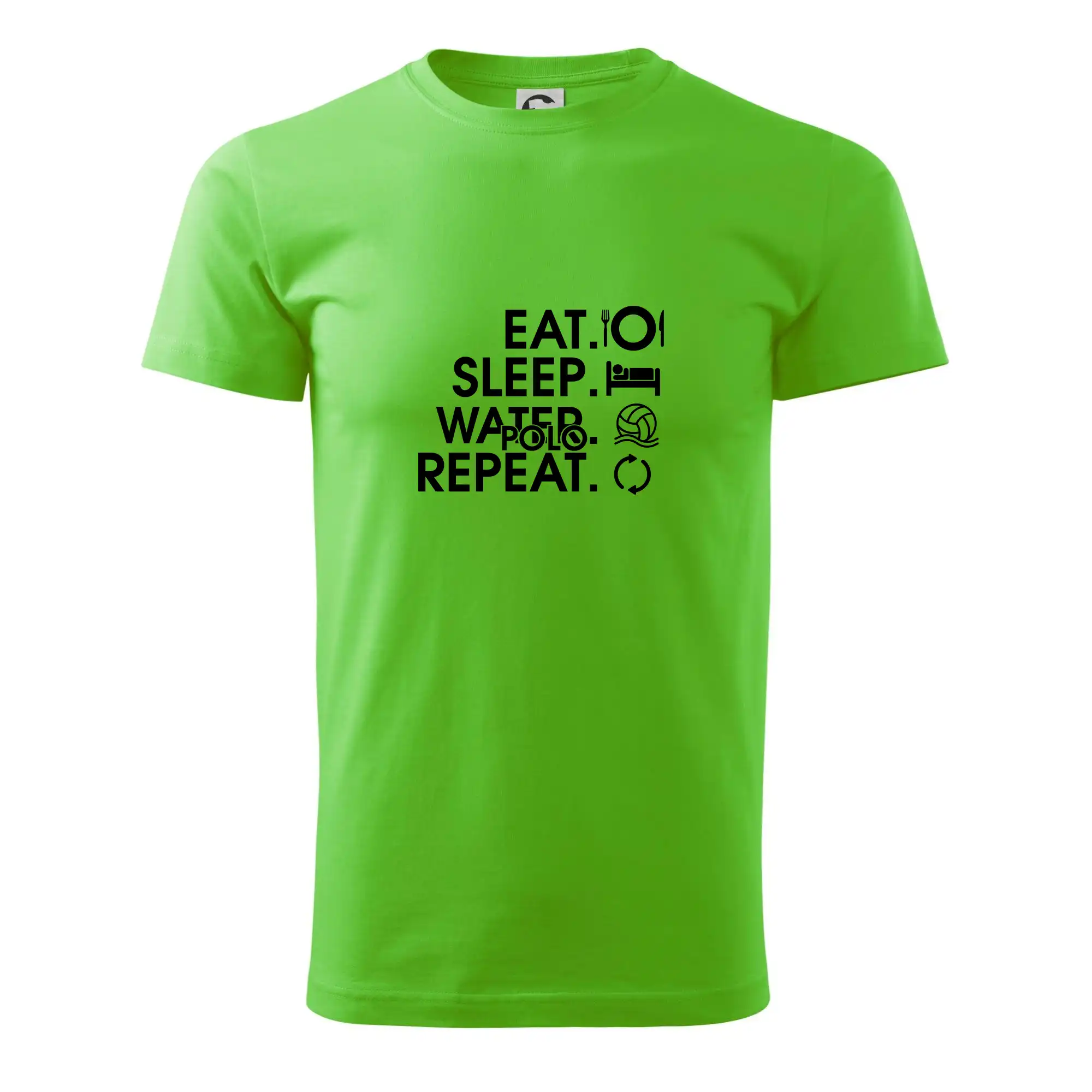 Ostatné športy - Eat sleep watter polo repeat - Pánske tričko nižšej gramáže