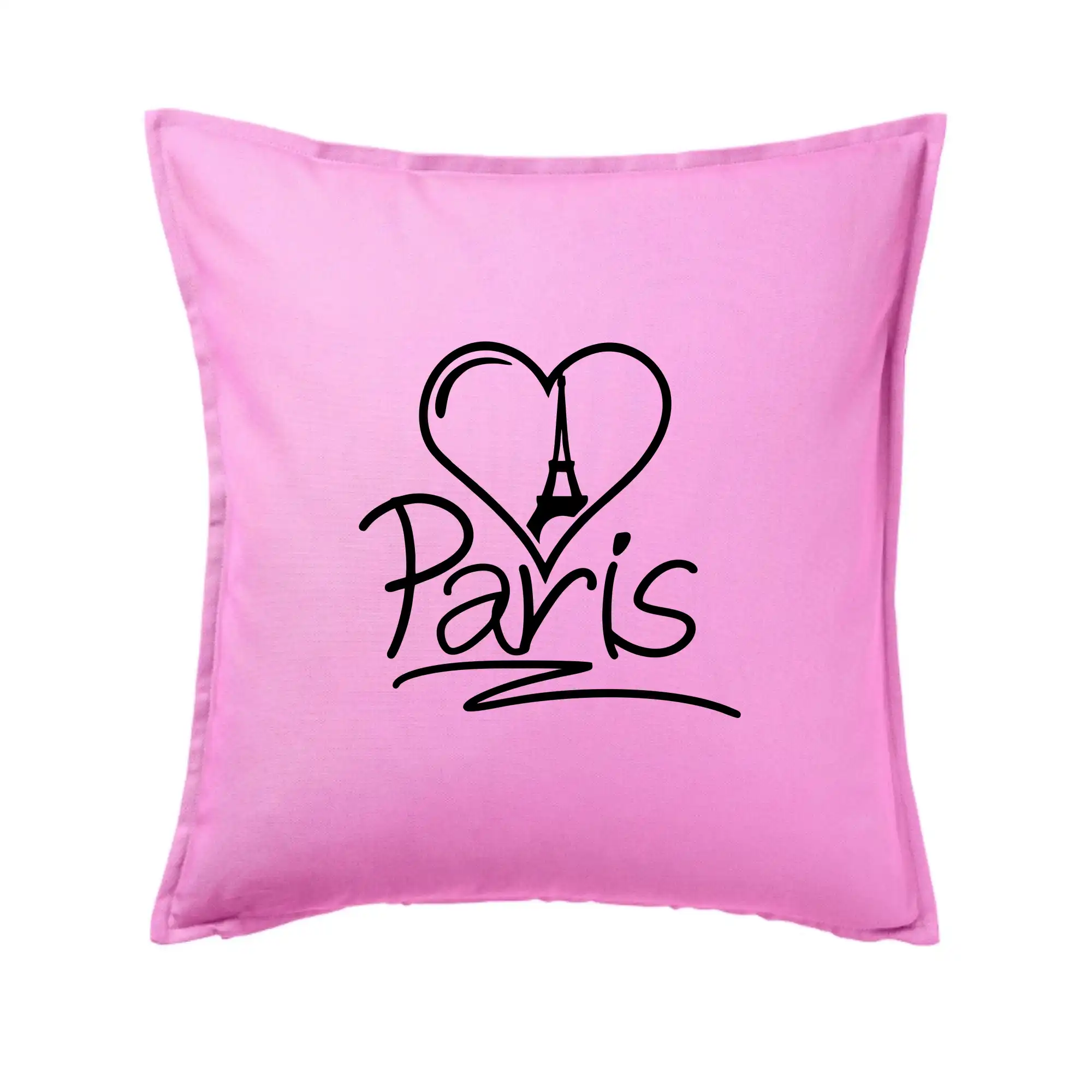 Tričká Francúzsko - Srdce Paris - Vankúš 50x50