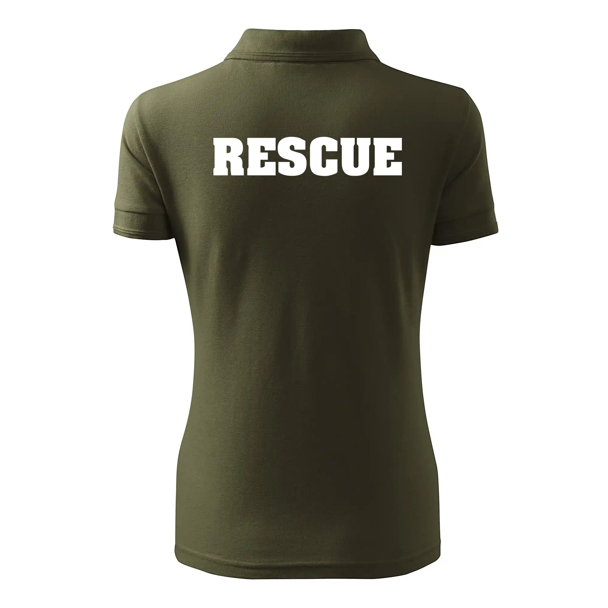 Rescue - Hviezda na prsníku + nápis na chrbte