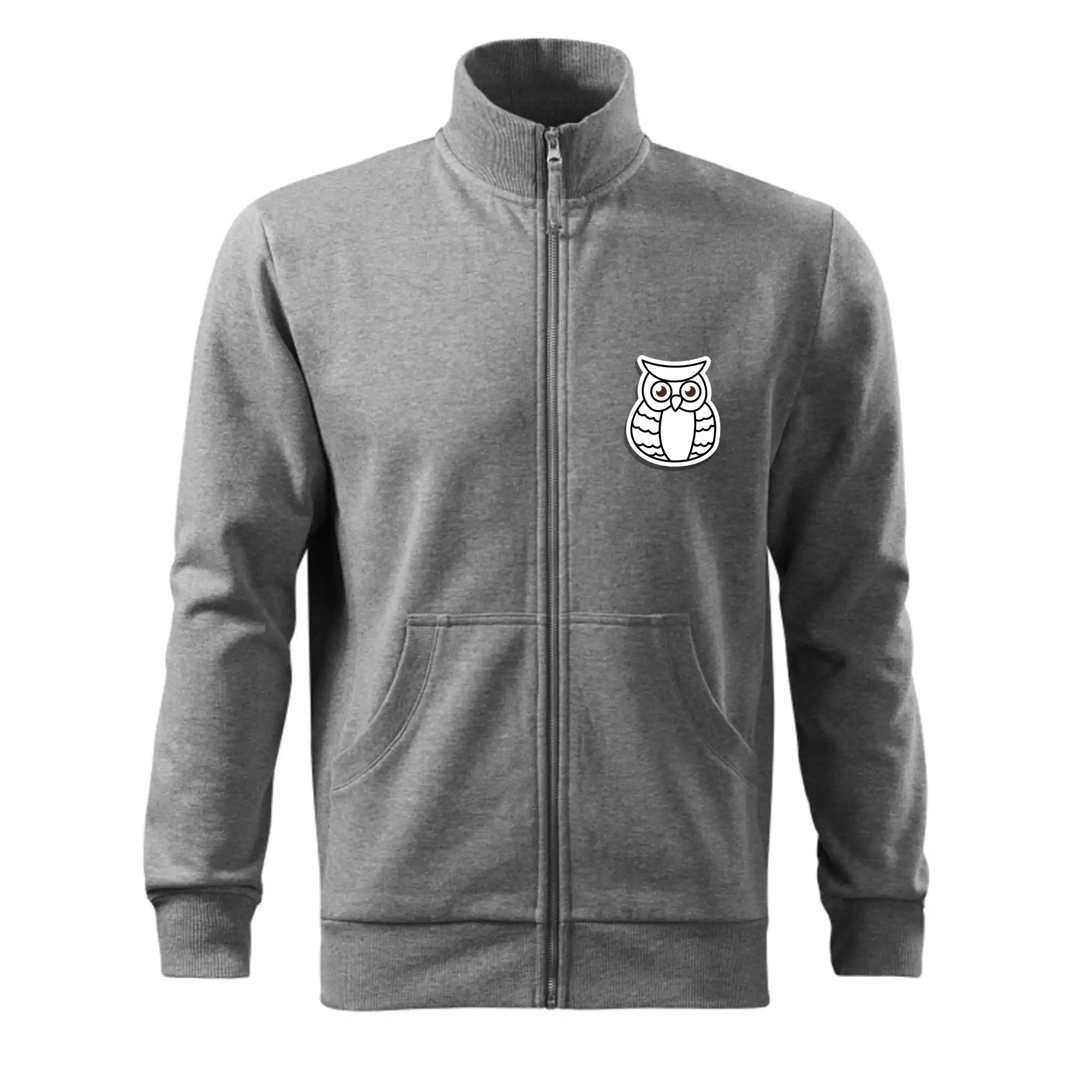 Sova kreslená na prsu