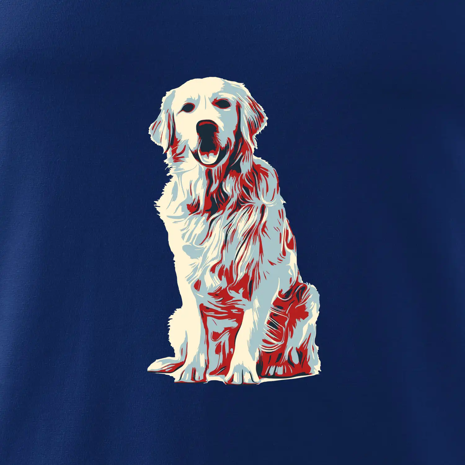 Zlatý retriever vintage