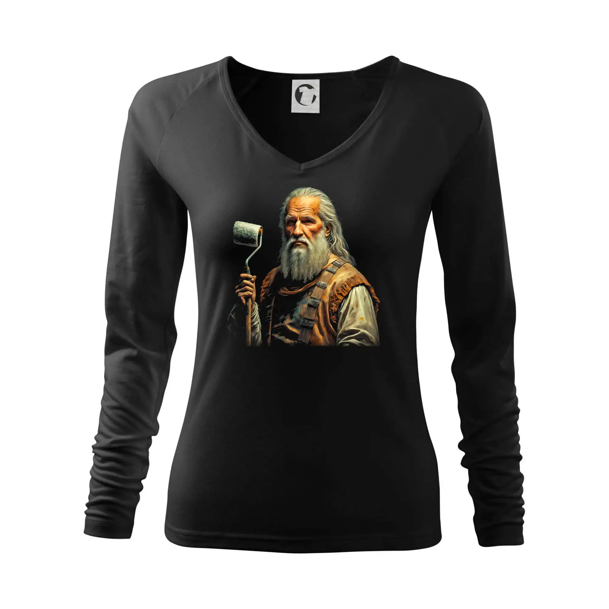 Grafické tričká - Leonardo da Vinci malíř pokojů - Tričko dámske Elegance