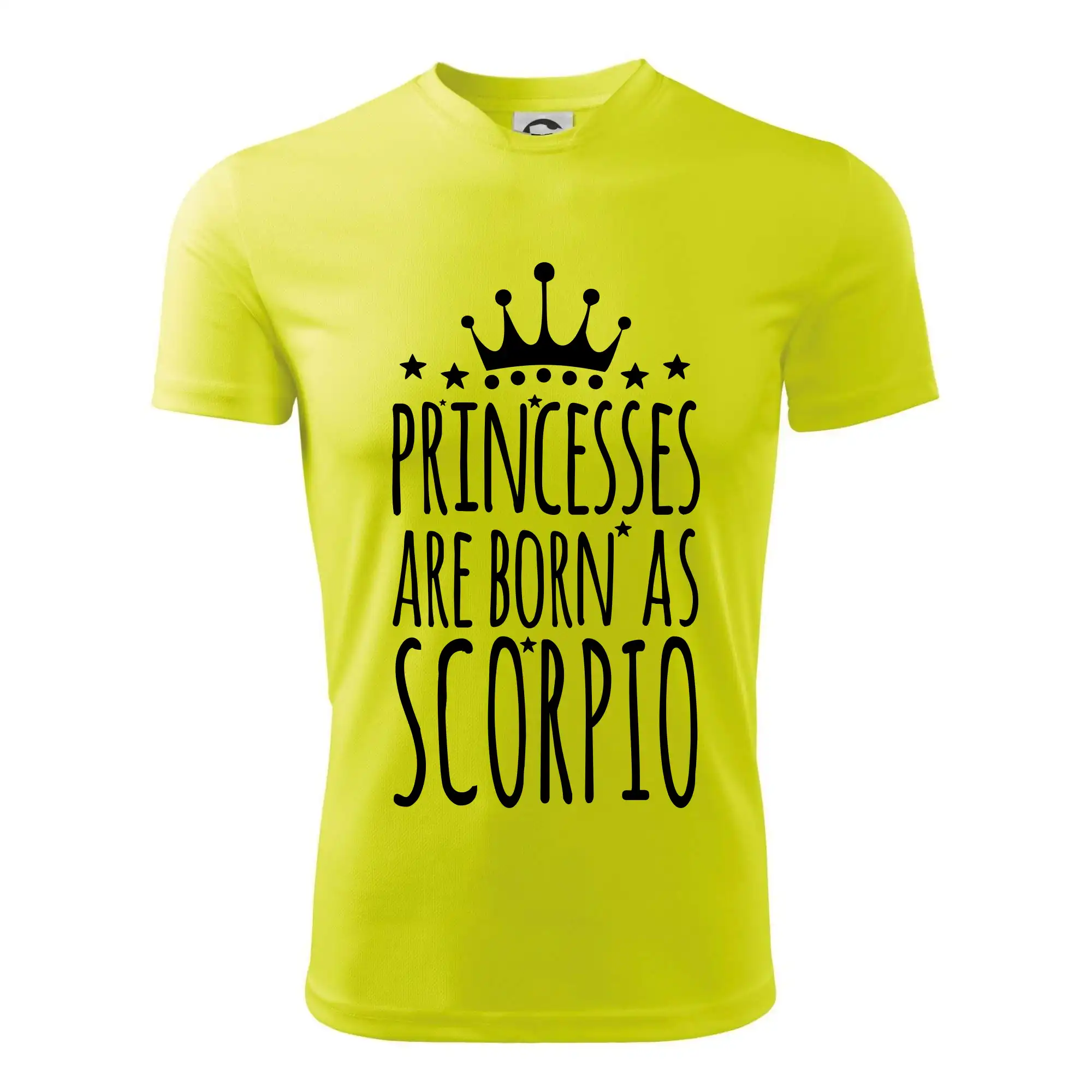 Tričká škorpión - Princesses are as born as Scorpio - Škorpión - Detské tričko športové