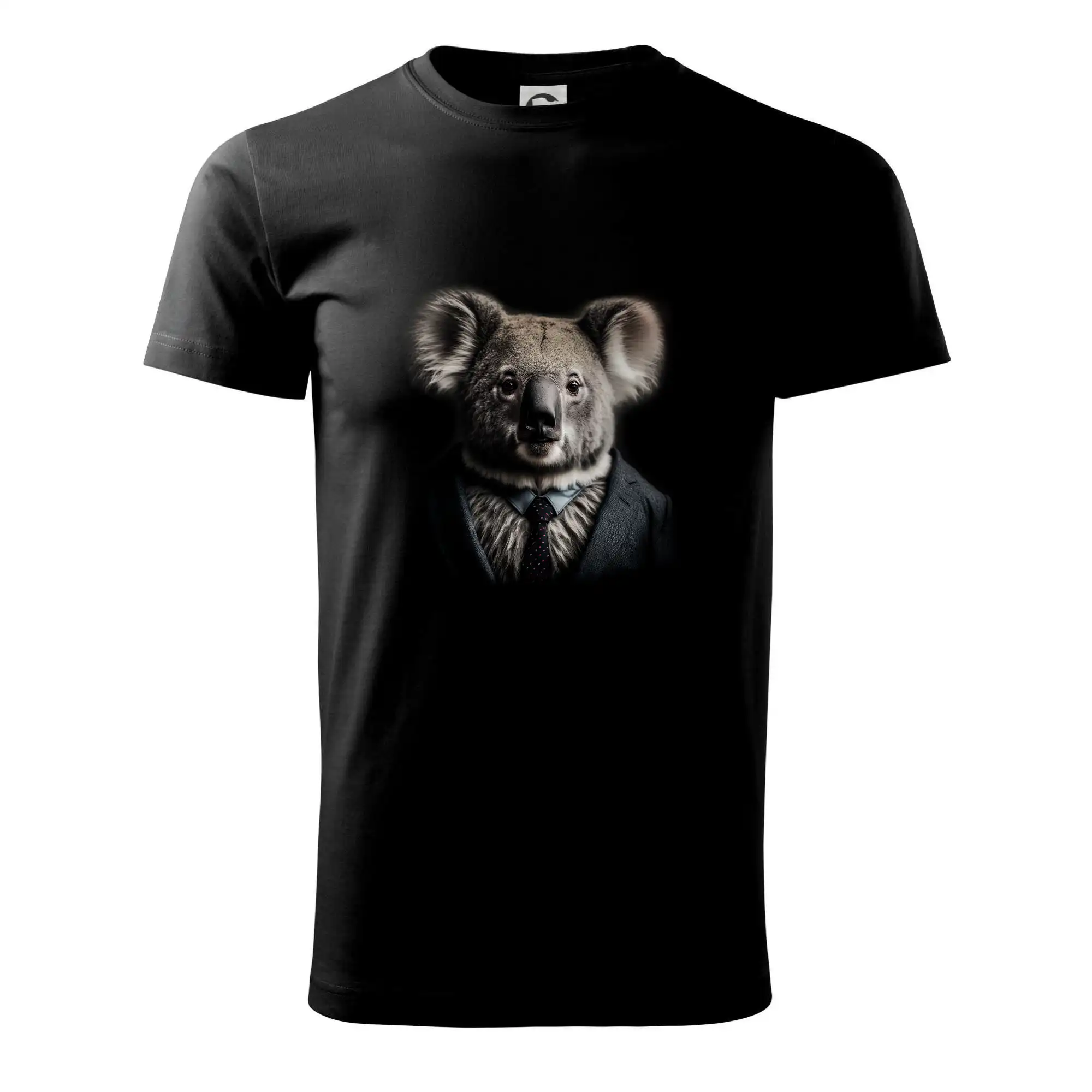 Tričká so zvieratami - Koala v obleku - Klasické pánske tričko vyššej gramáže
