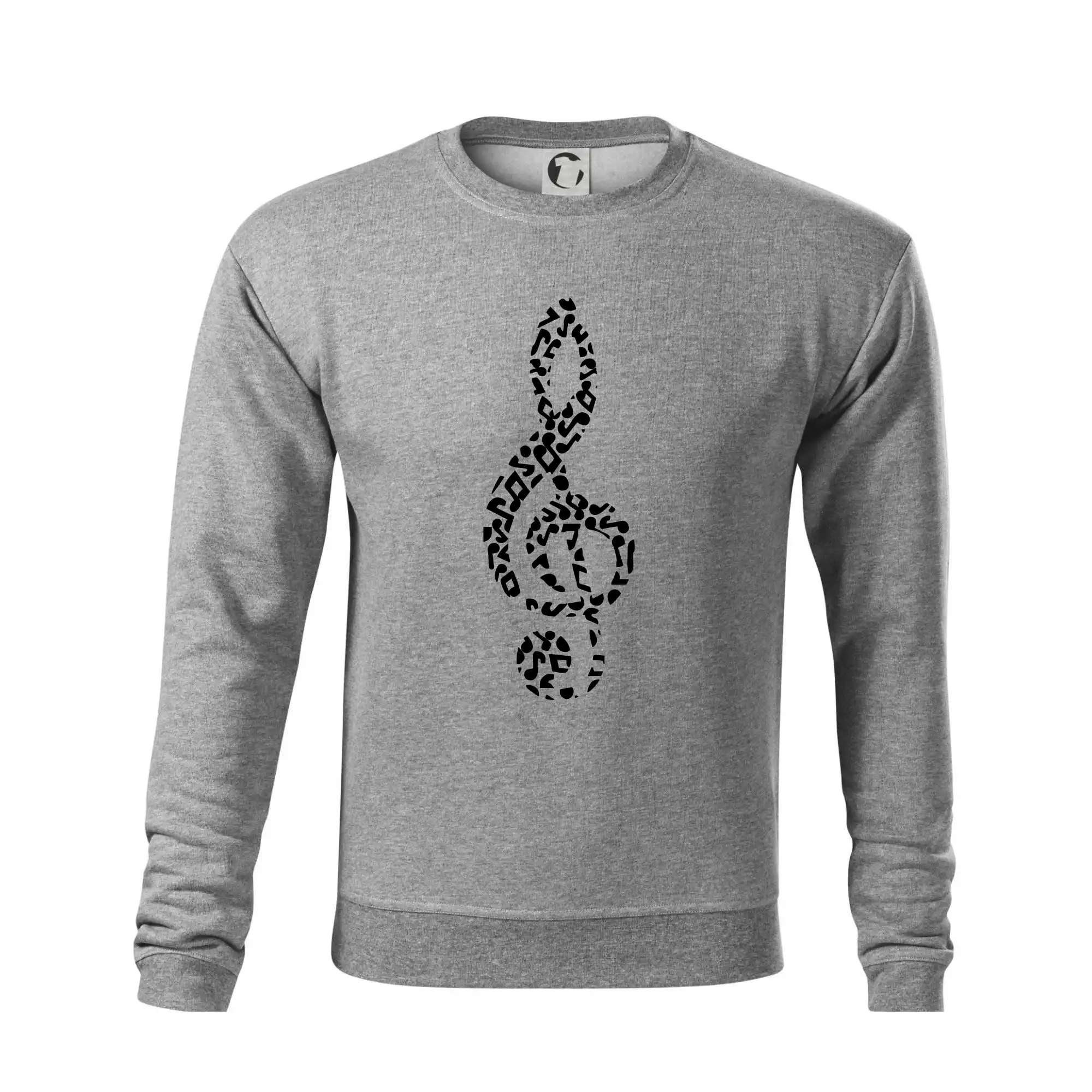 Houslový klíč z not