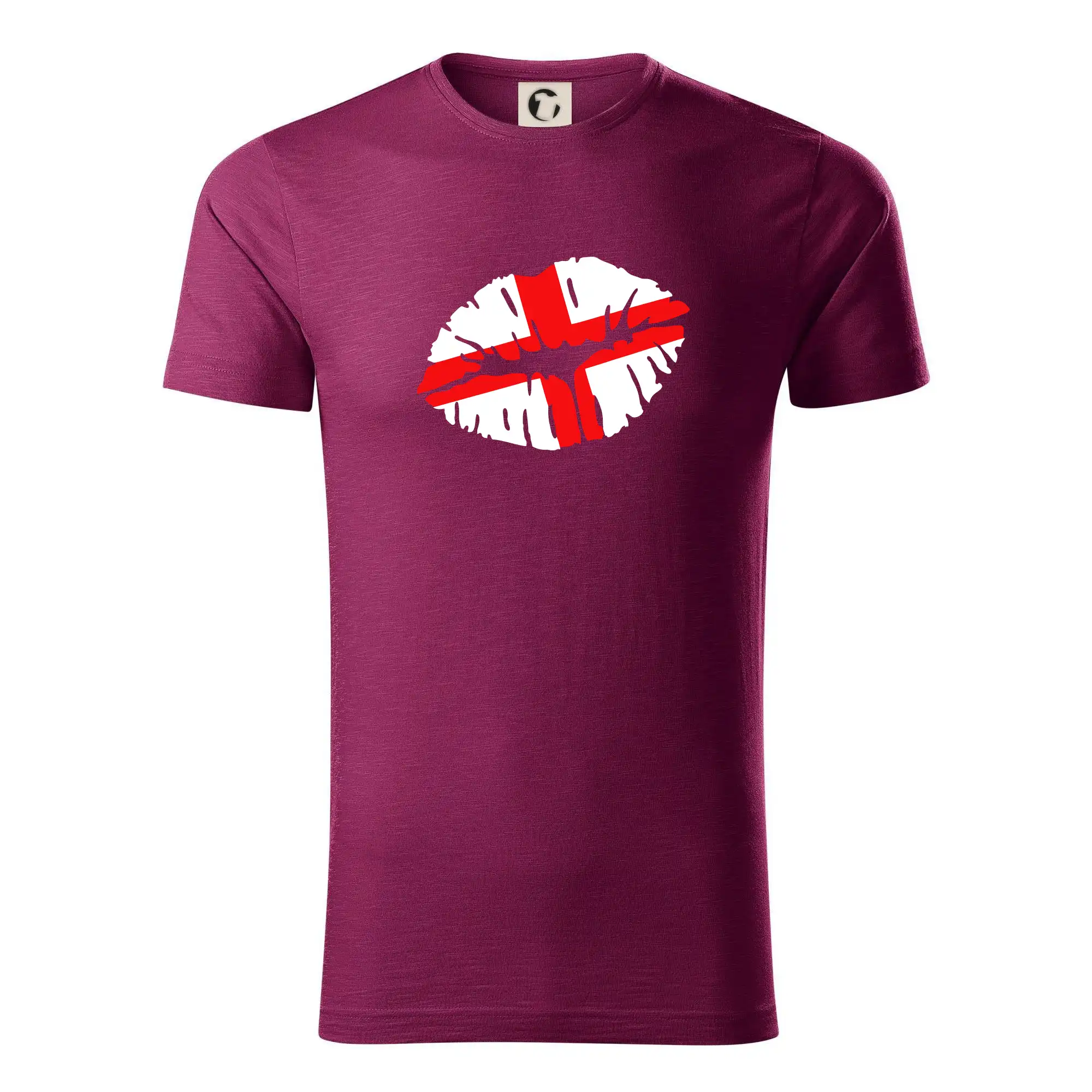 Tričká Anglicko - England kiss - Tričko z organickej bavlny