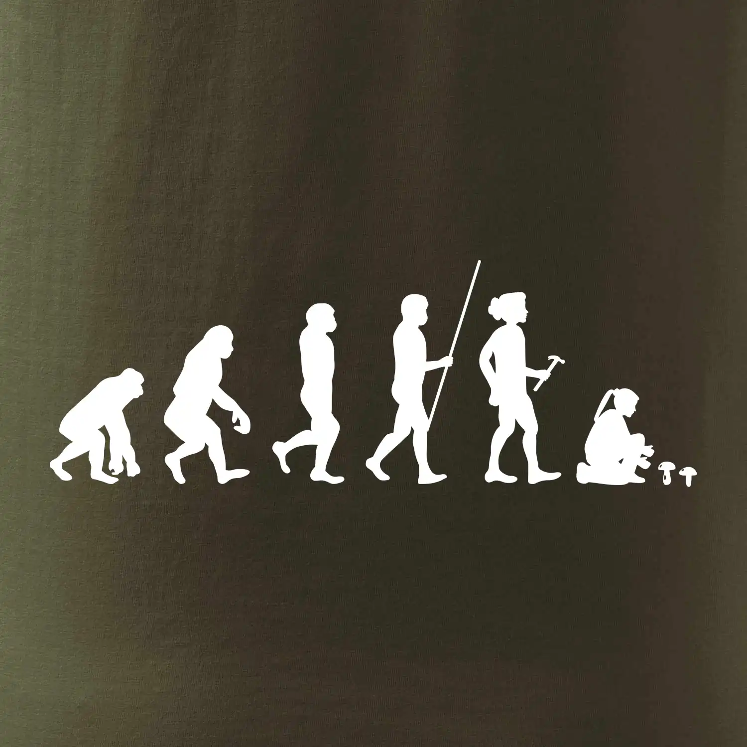 Evoluce houbařka