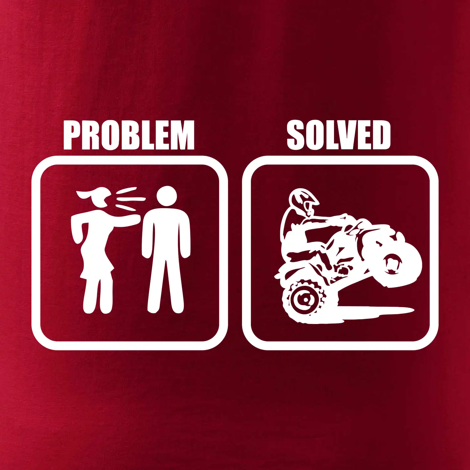 Problem quad / čtyřkolka