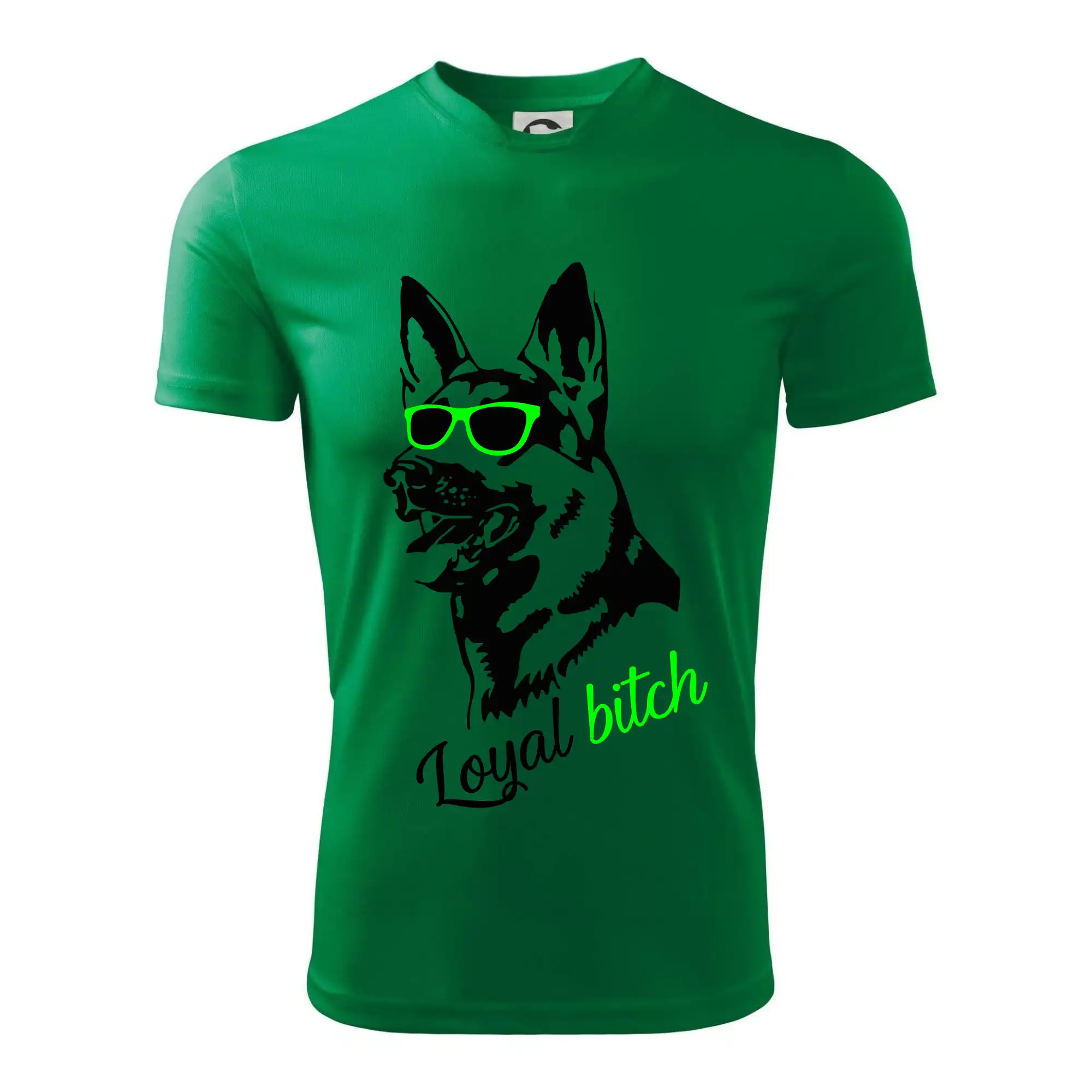 Nemecký ovčiak - Nemecký ovčiak - loyal bitch - Detské tričko športové