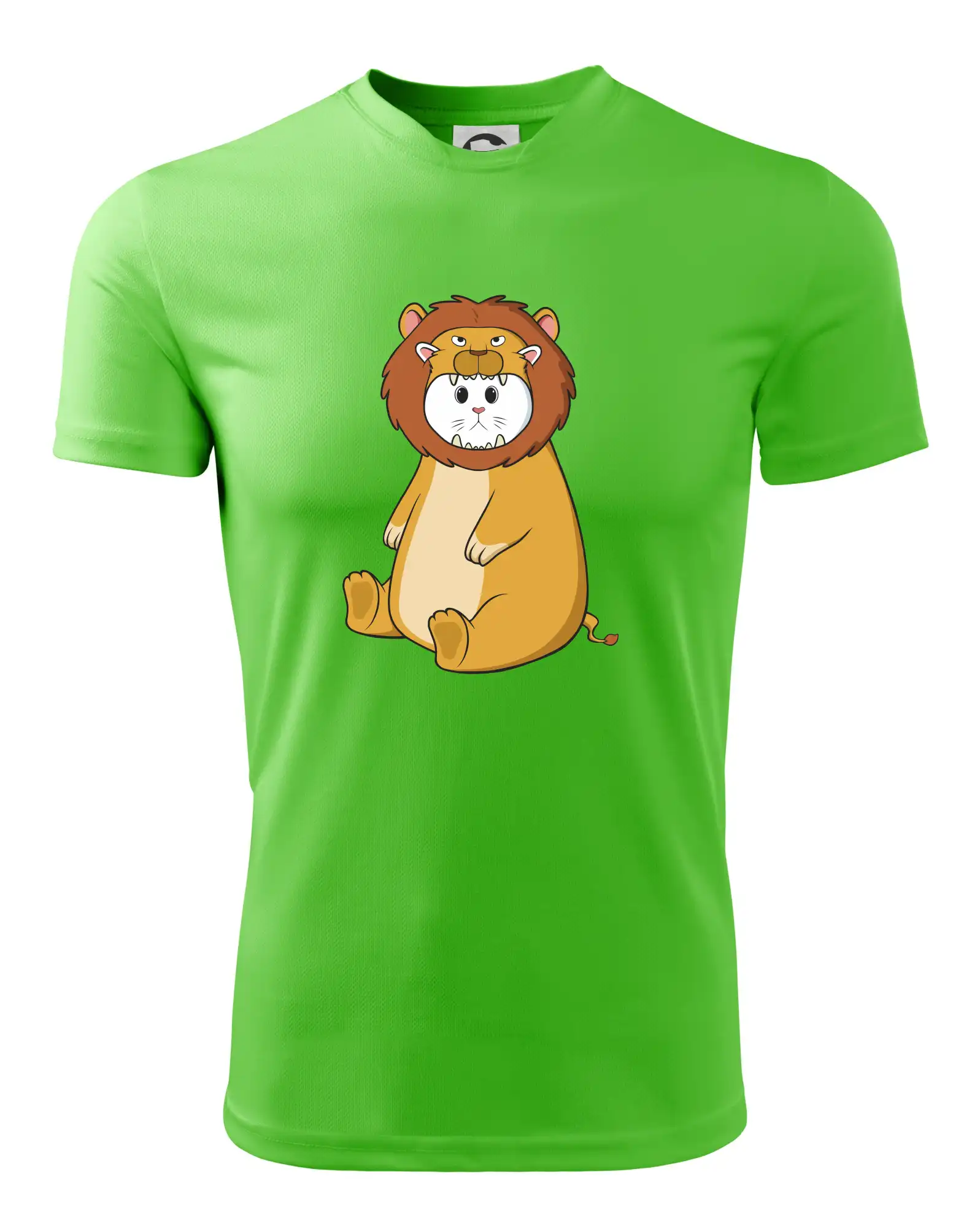 Kočka v převleku lva