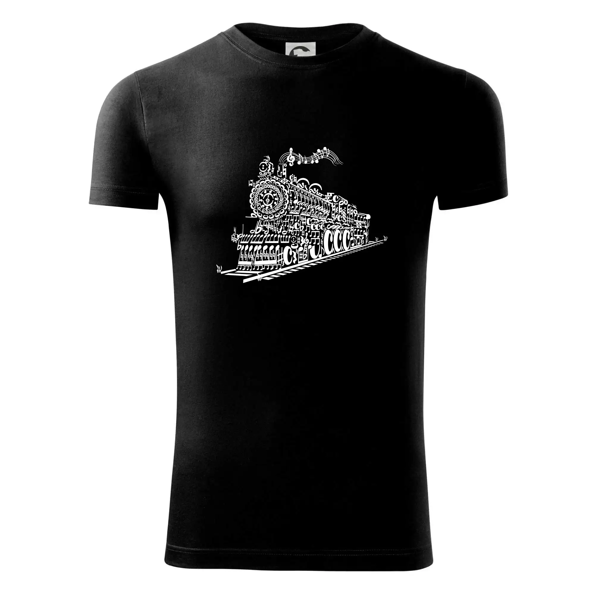 Stará lokomotiva z not