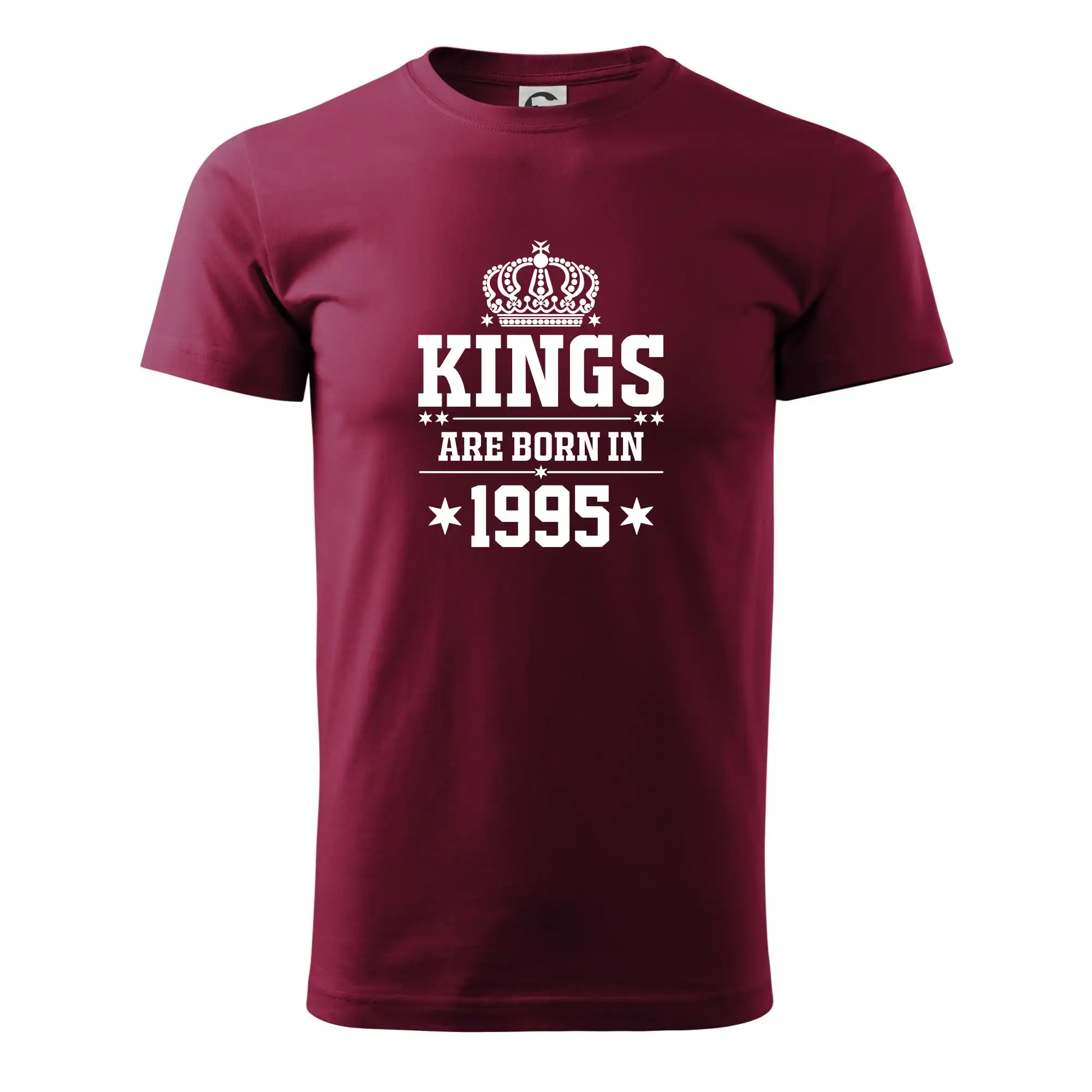 Tričká k narodeninám - Kings are born in 1995 - Pánske tričko nižšej gramáže