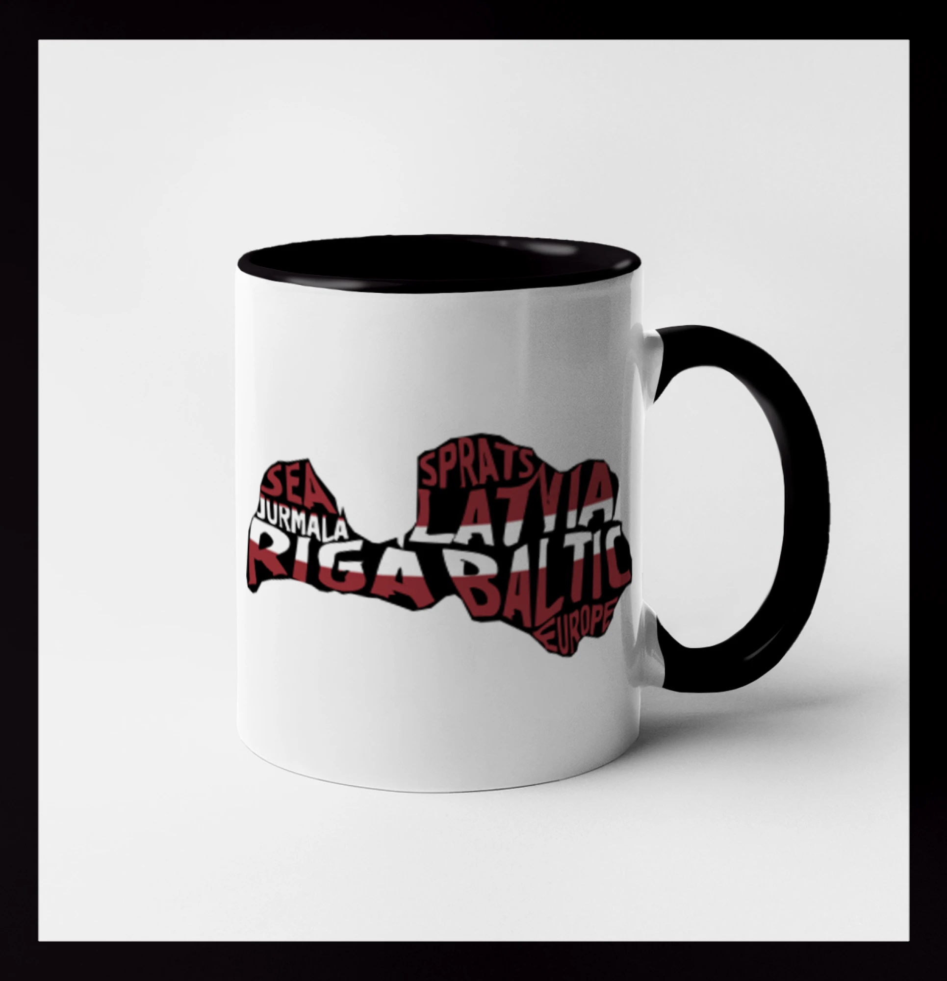 Mapy - názvy měst - Lotyšsko