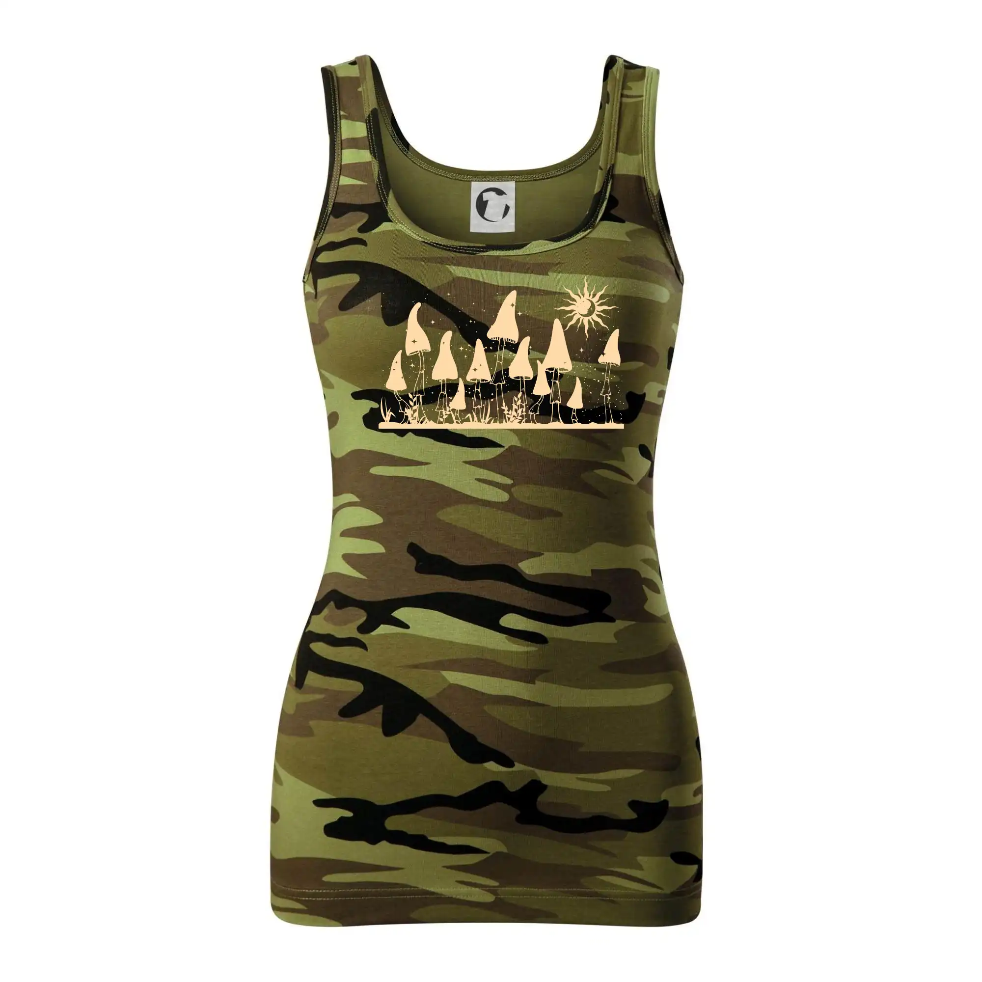 Goblincore noční krajina