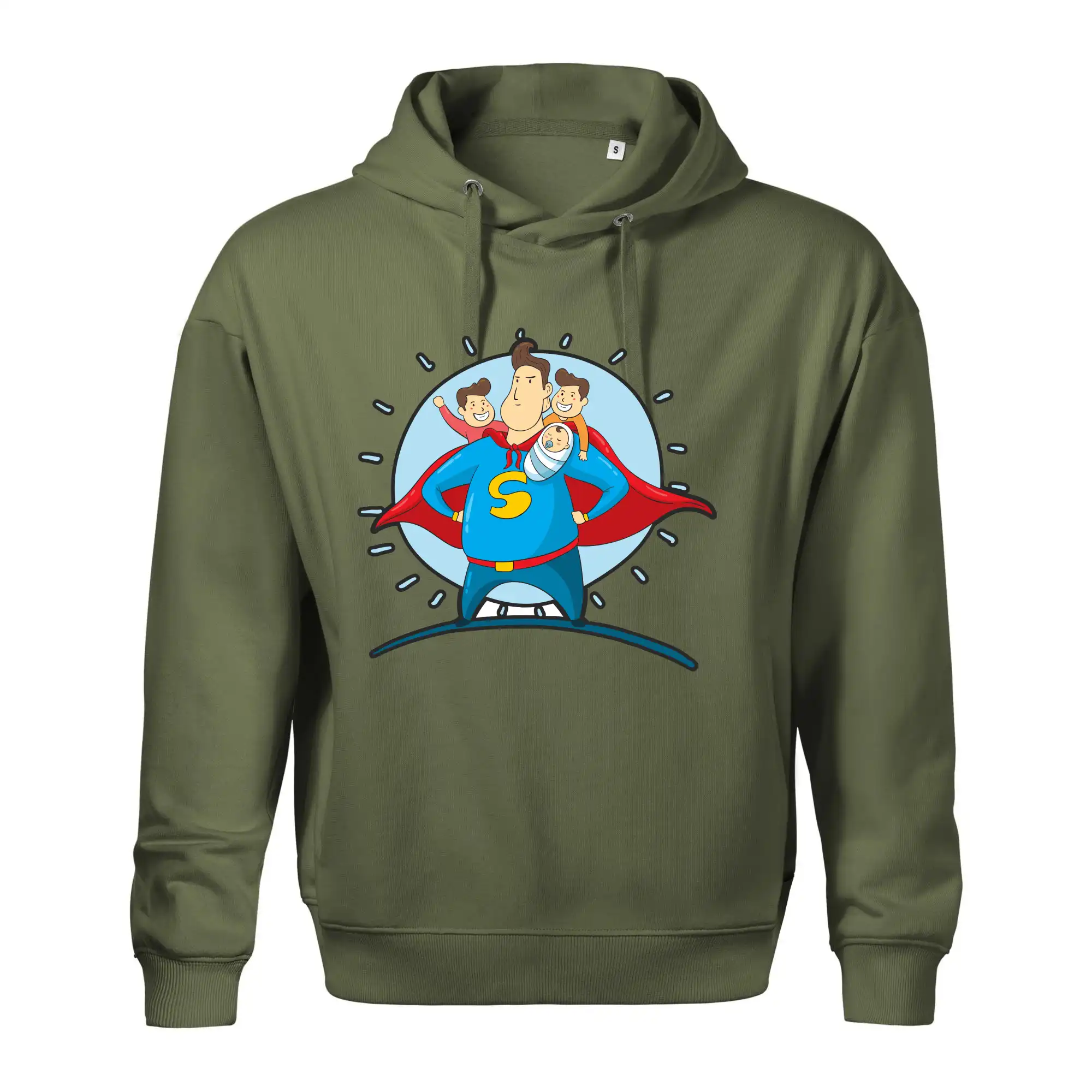 Táta superman - kluk, kluk a dítě