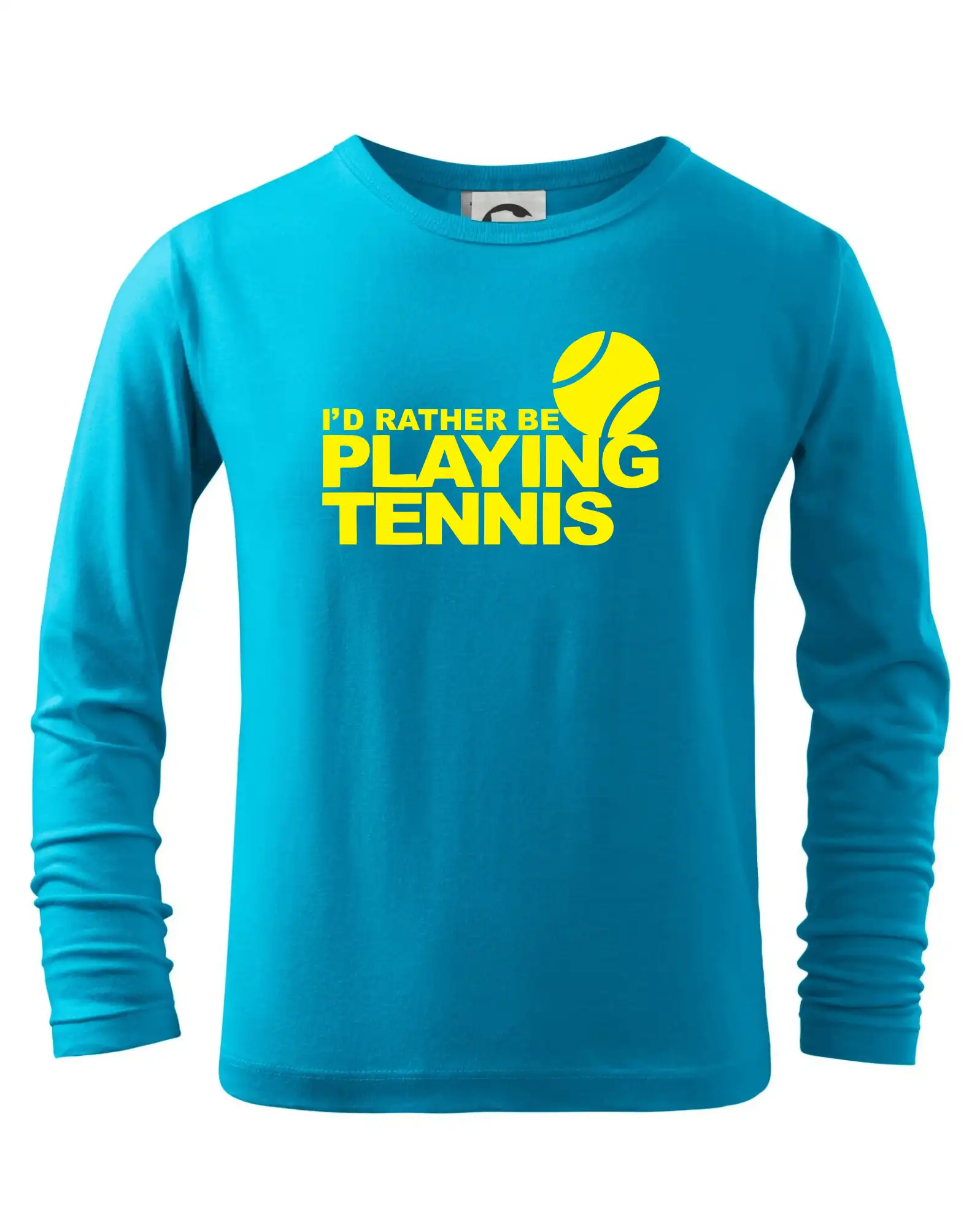 Tričká na tenis - Playing tennis - Tričko detské Long Sleeve
