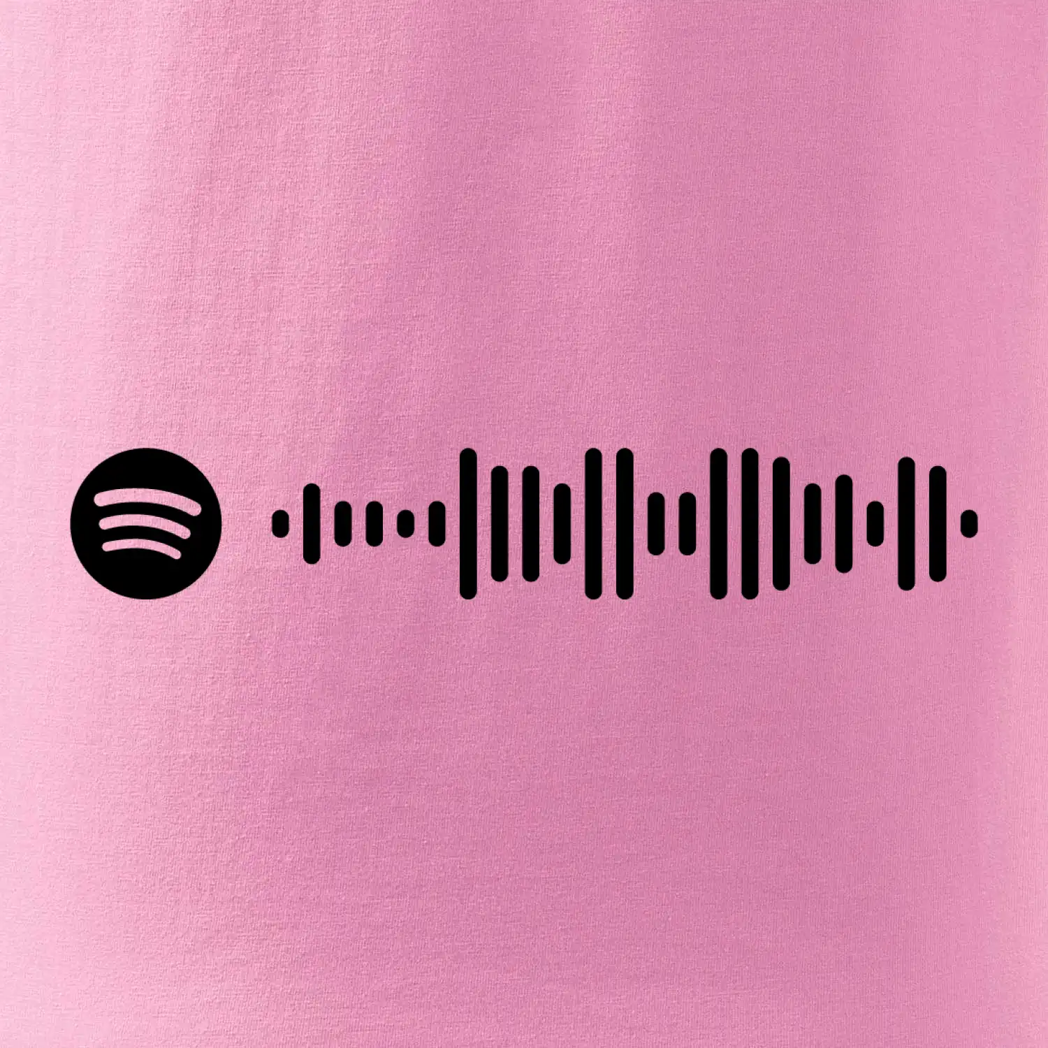 Spotify kód na prsu