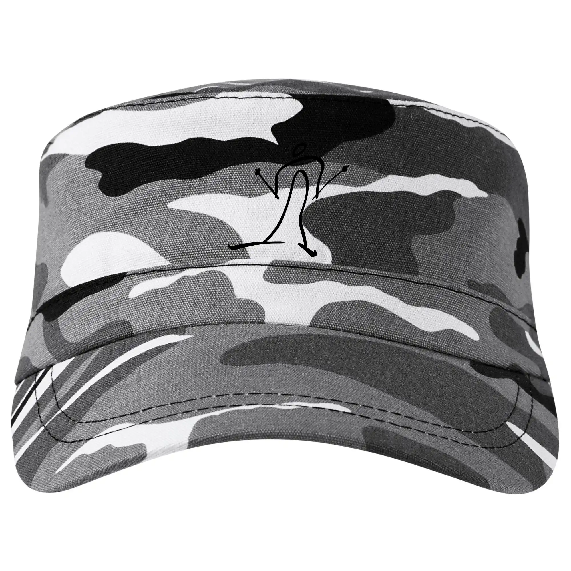 Lyže a Snowboard - Bežkár kreslený - Šiltovka CAMO