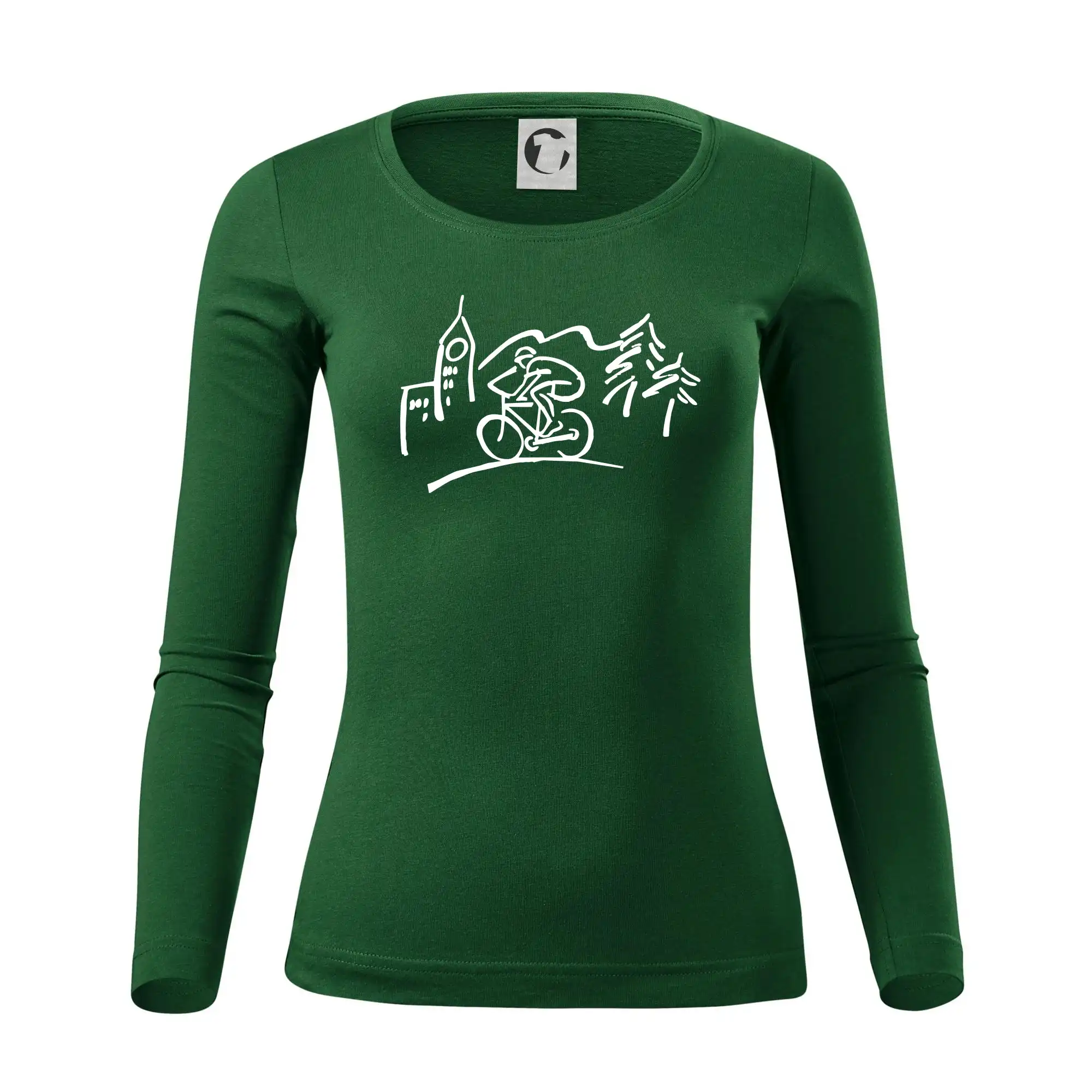 Cyklista na výletě