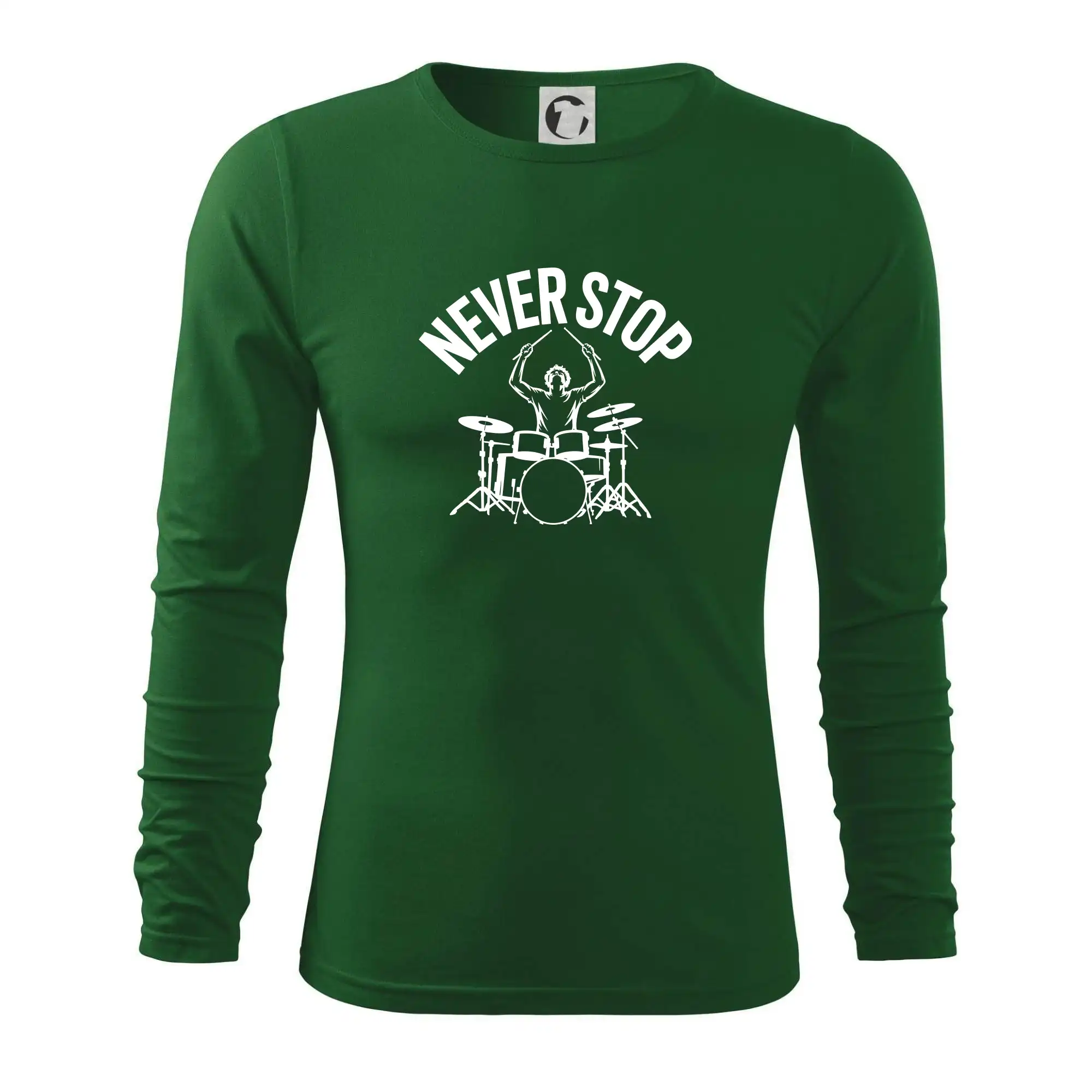 Never Stop a drummer