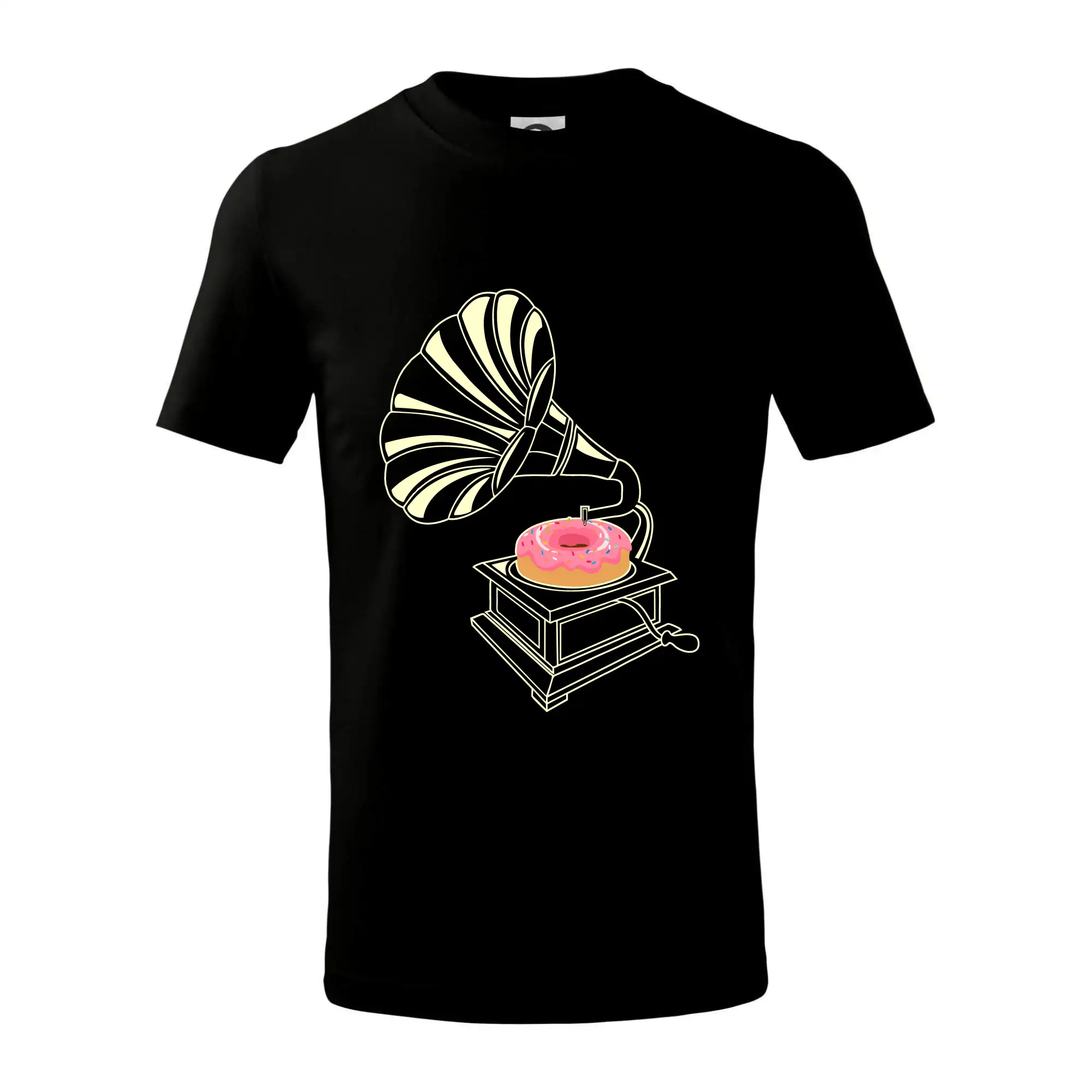 Hudobné tričká - Gramophone Donut - Tričko detské bavlnené