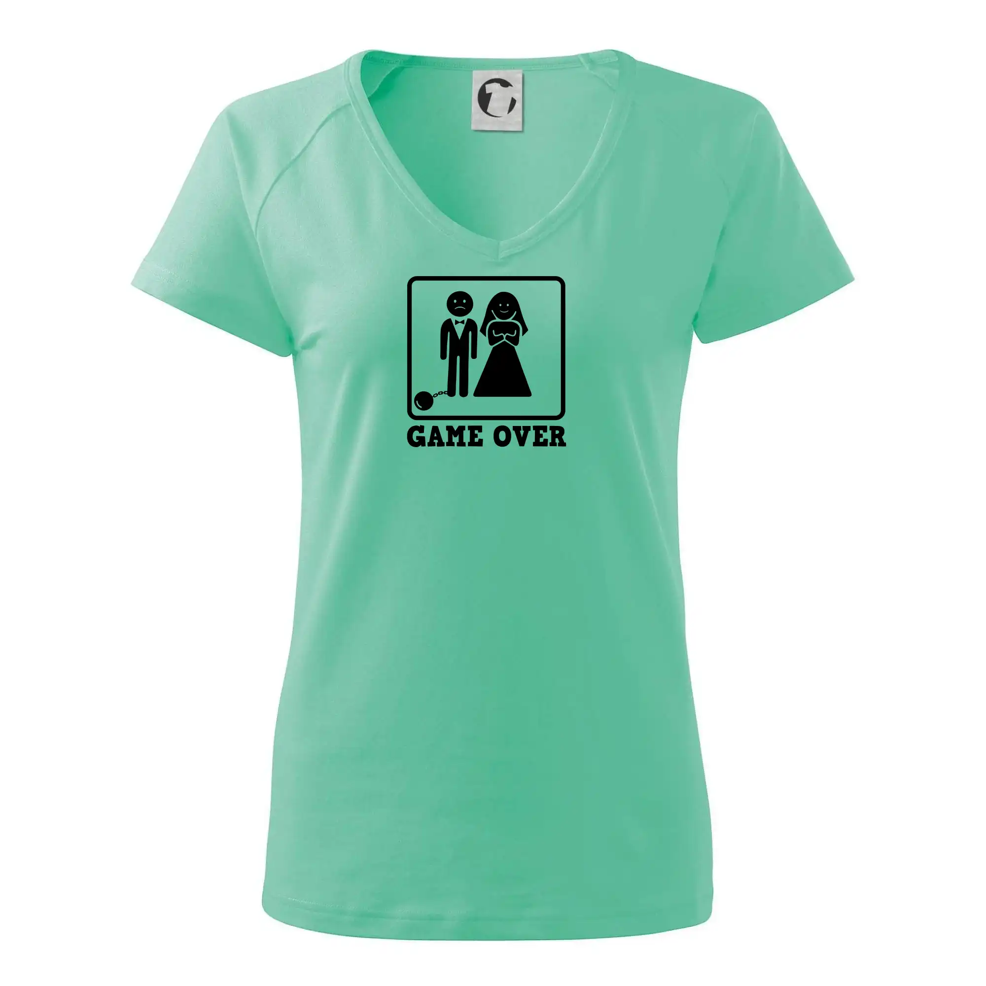 Tričká na rozlúčku so slobodou - Game Over rozlúčka - Tričko dámske Dream