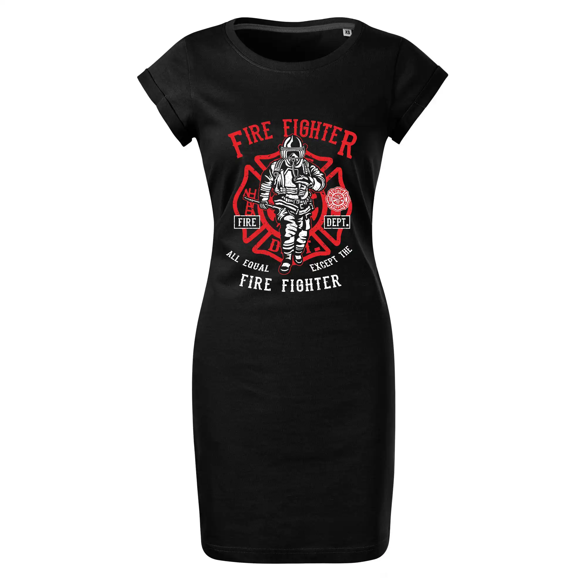 Originálne tričká pre hasičov - Fire Fighter - Tričko Šaty FREEDOM