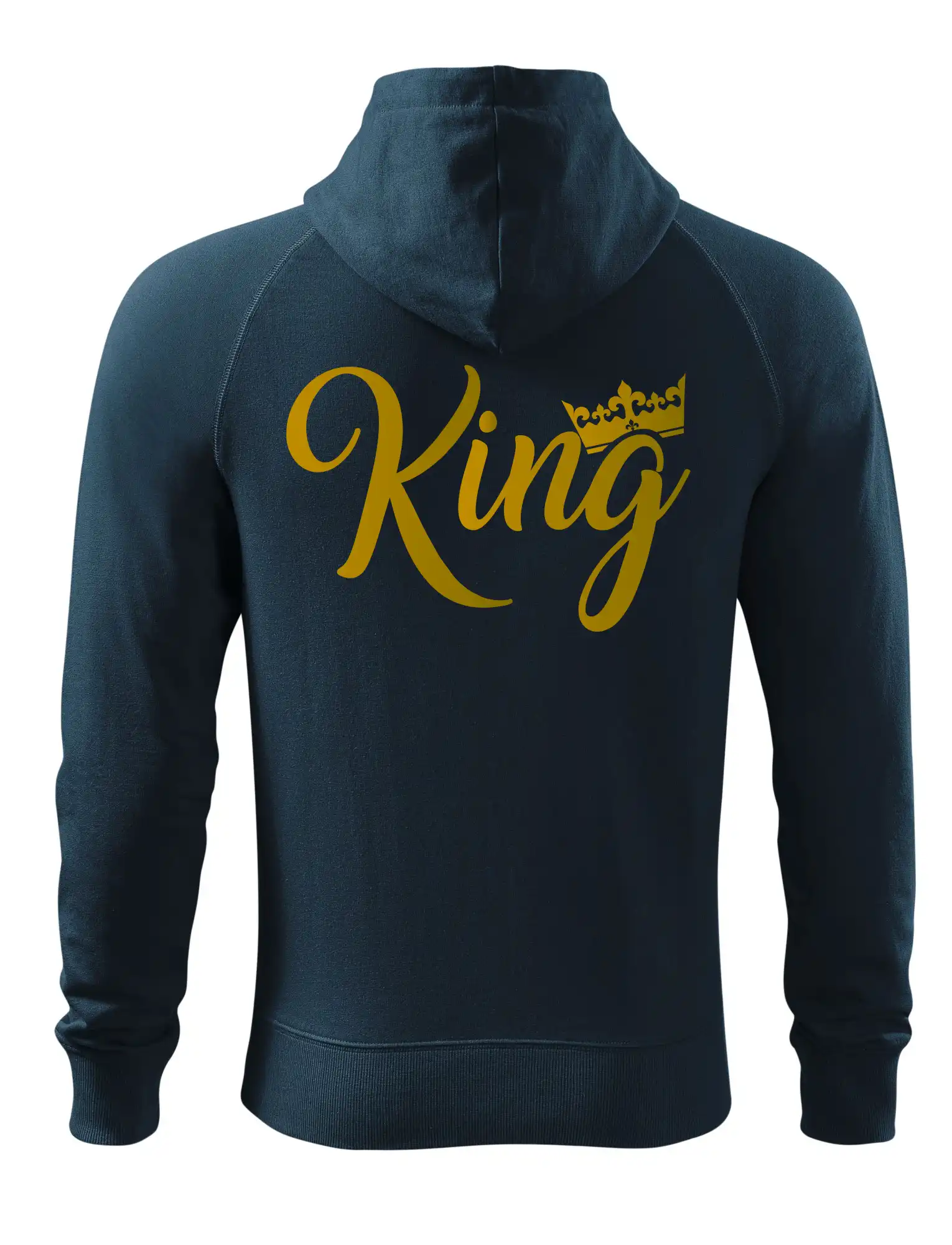 King Queen Rodinná zlatá - Mikina Voyage  - 100% bavlna