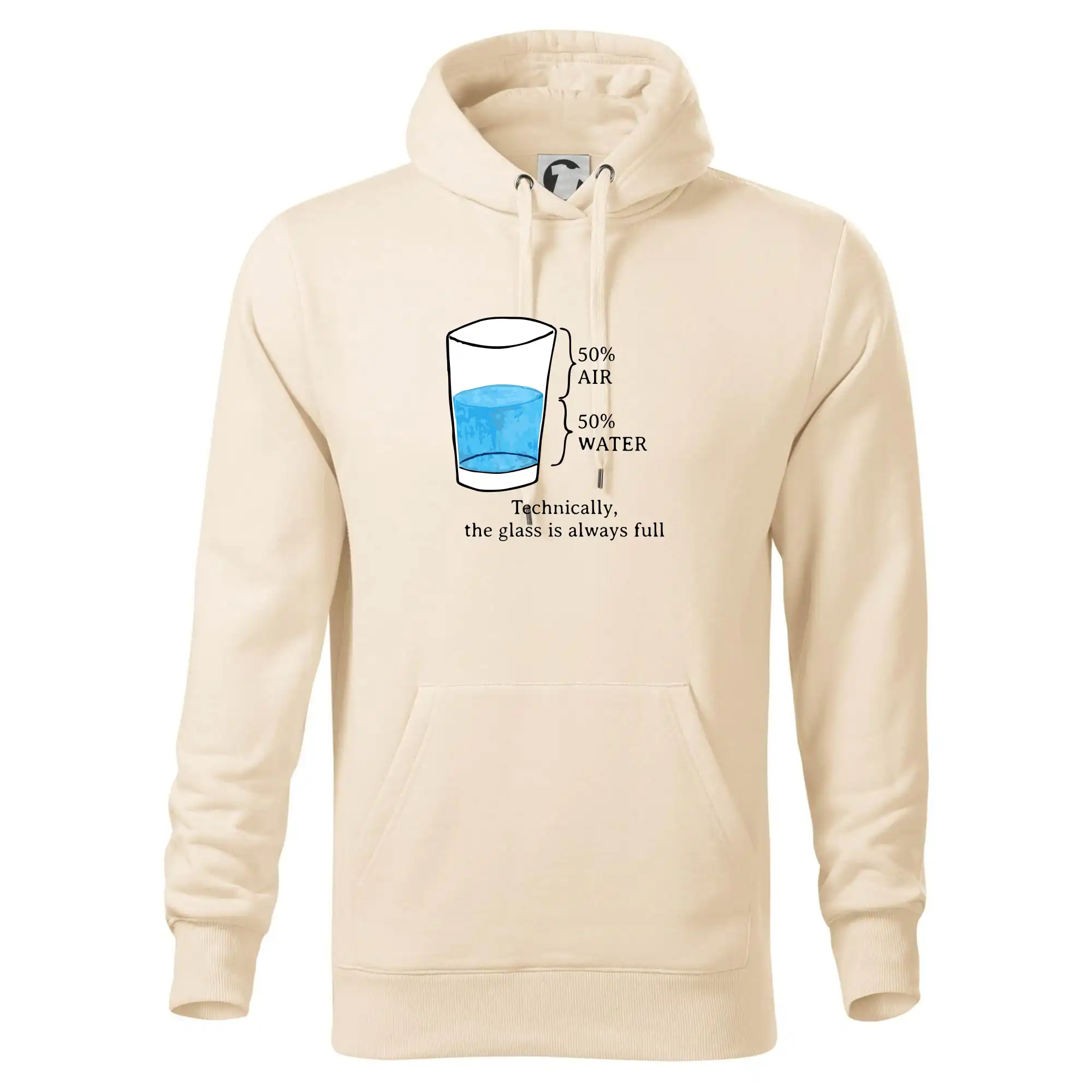 Technically, the glass is always full