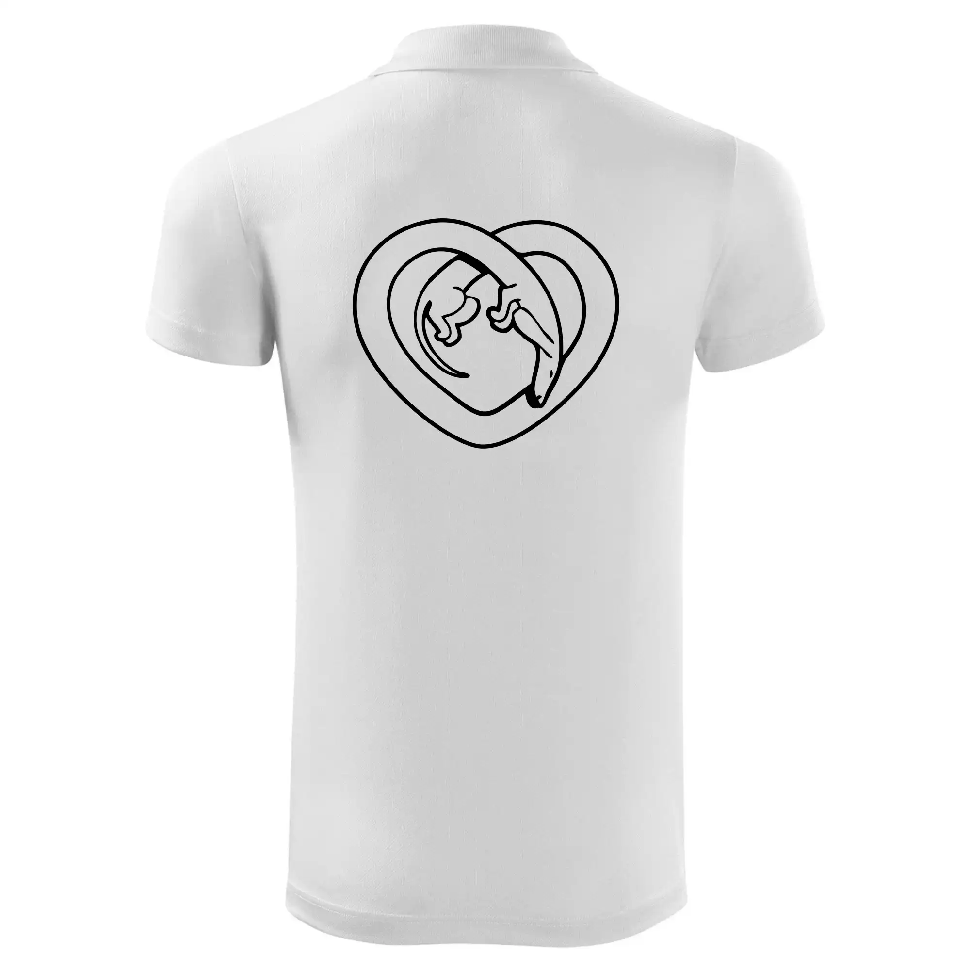 Jezevčík srdce - obrys