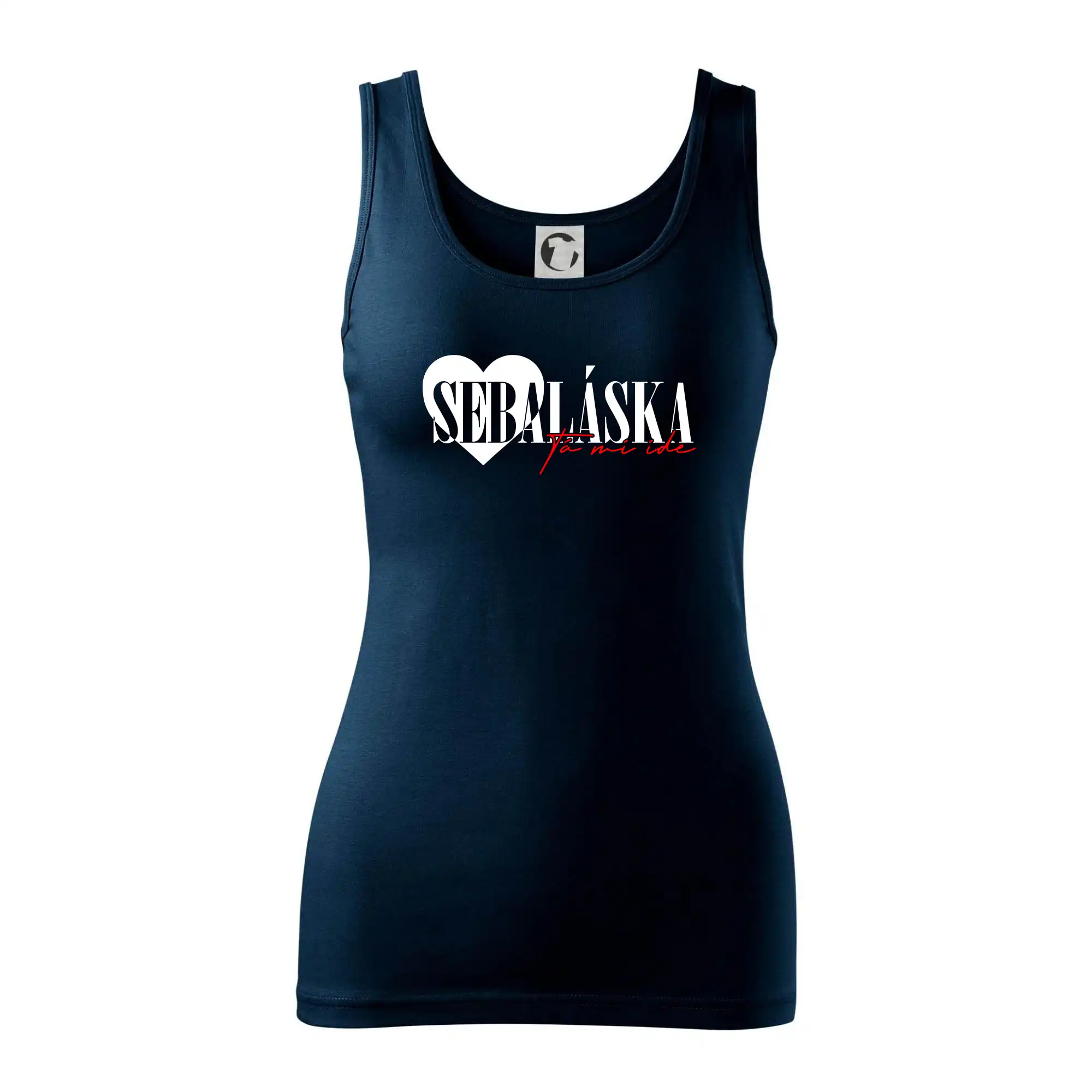 Tričká pre zamilovaných - Sebeláska ta mi ide - Dámske tielko