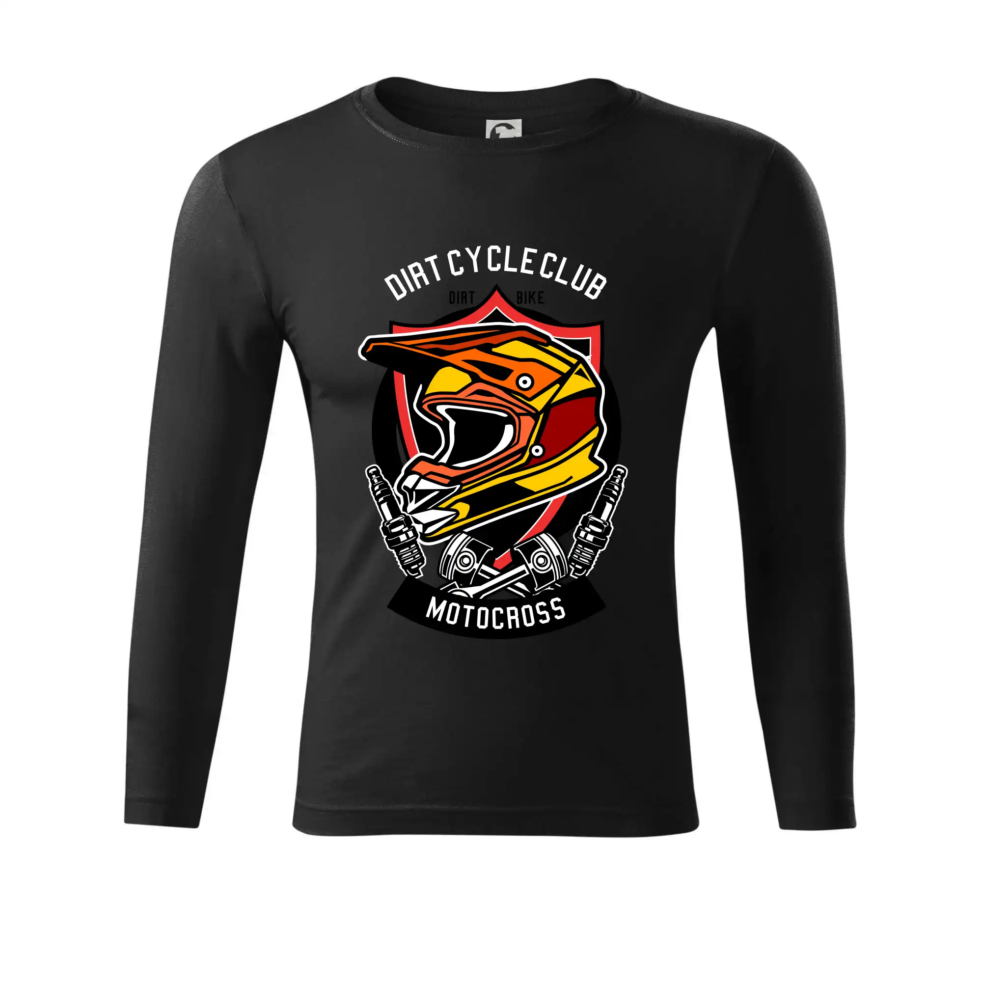 Motocross tričká - Dirty club racing - Tričko Progress s dlhým rukávom