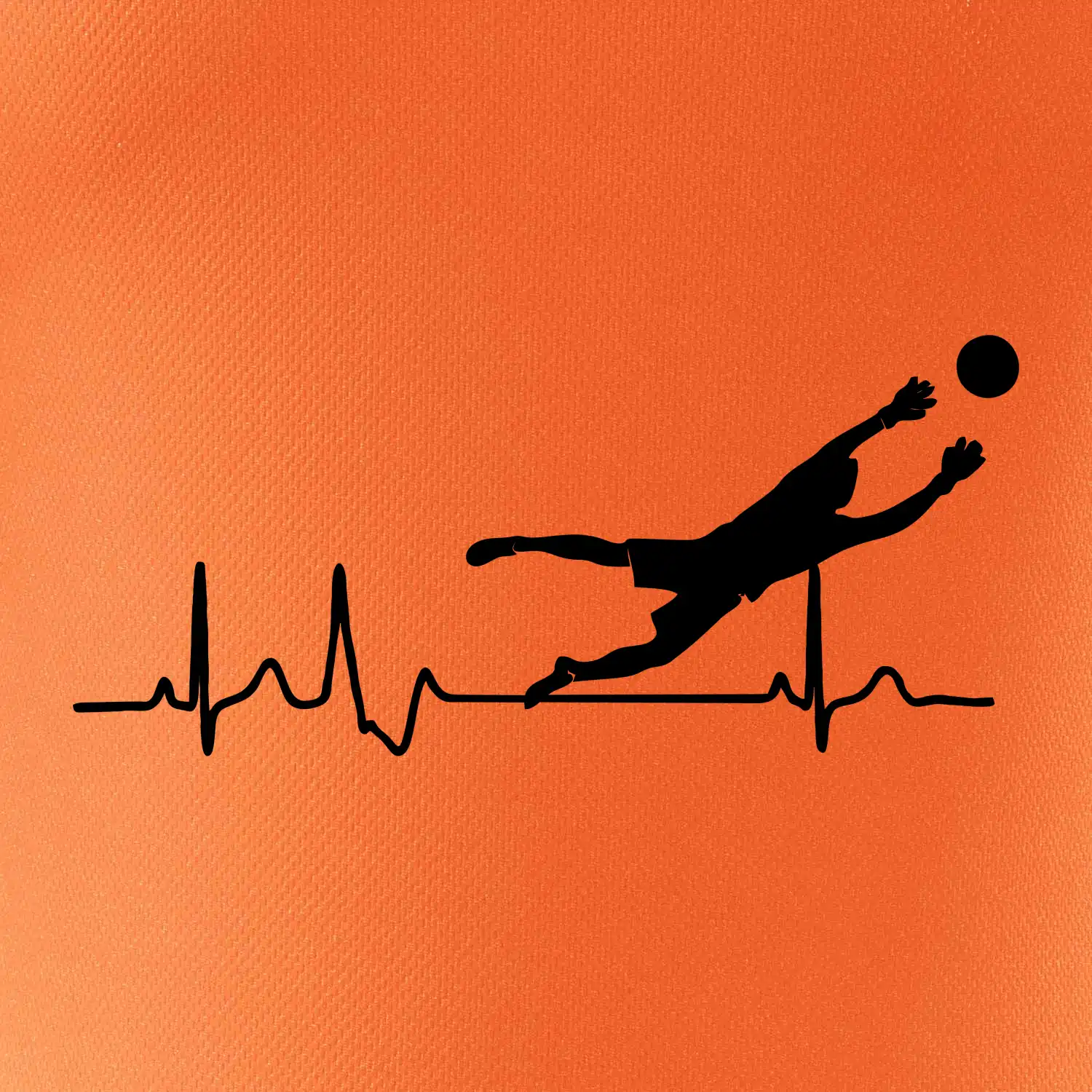 Ekg fotbal brankář