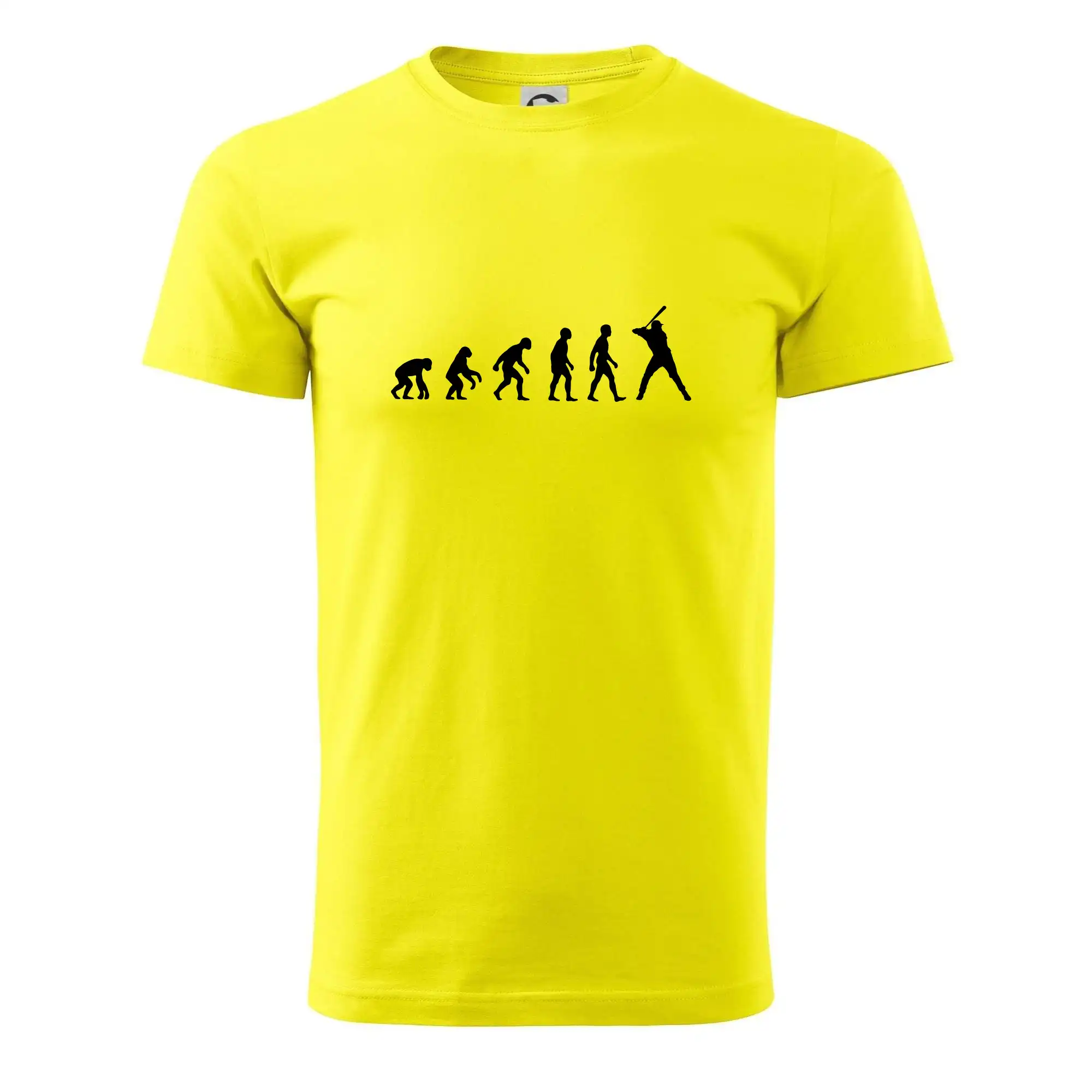 Tričká baseball - Evolúcia baseball pálkar náprah - Pánske tričko nižšej gramáže