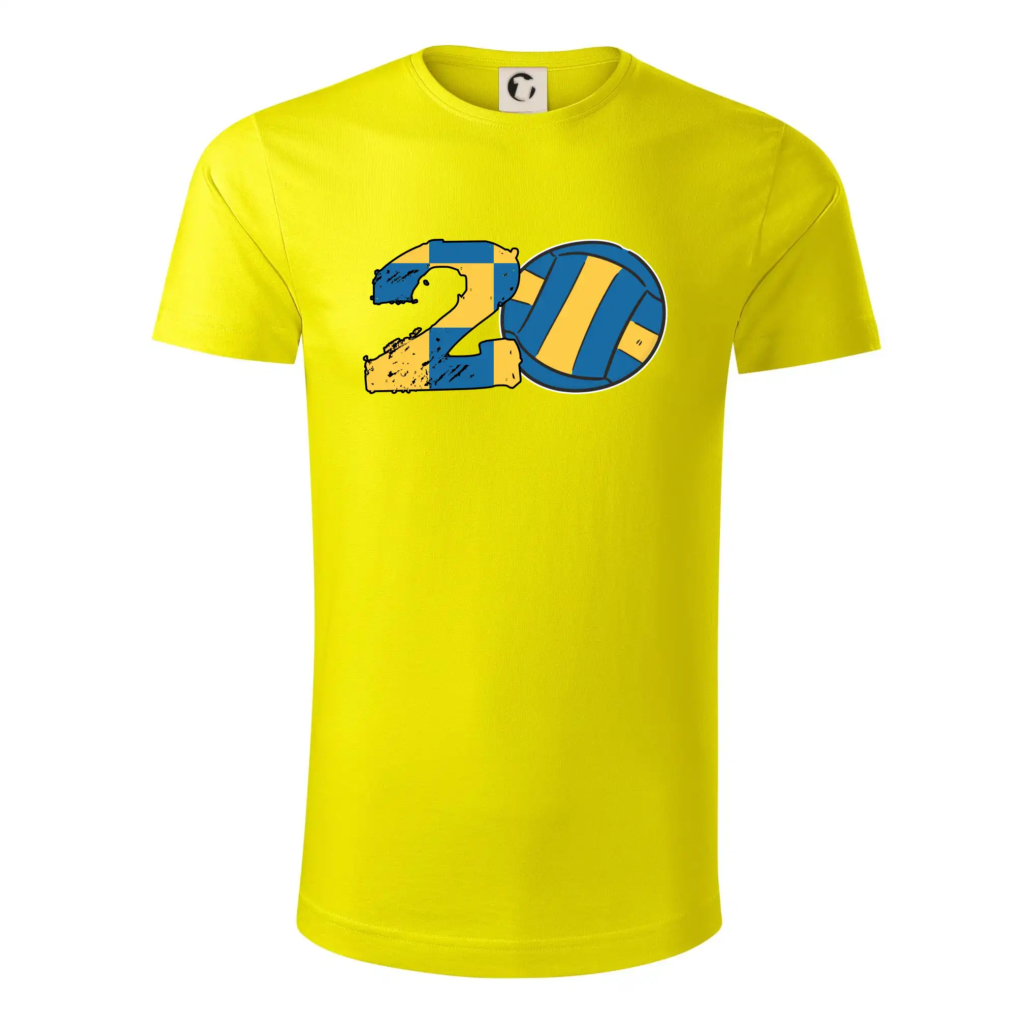 Trička na volejbal - Volejbal okrúhle narodeniny 20 - Tričko z organickej bavlny