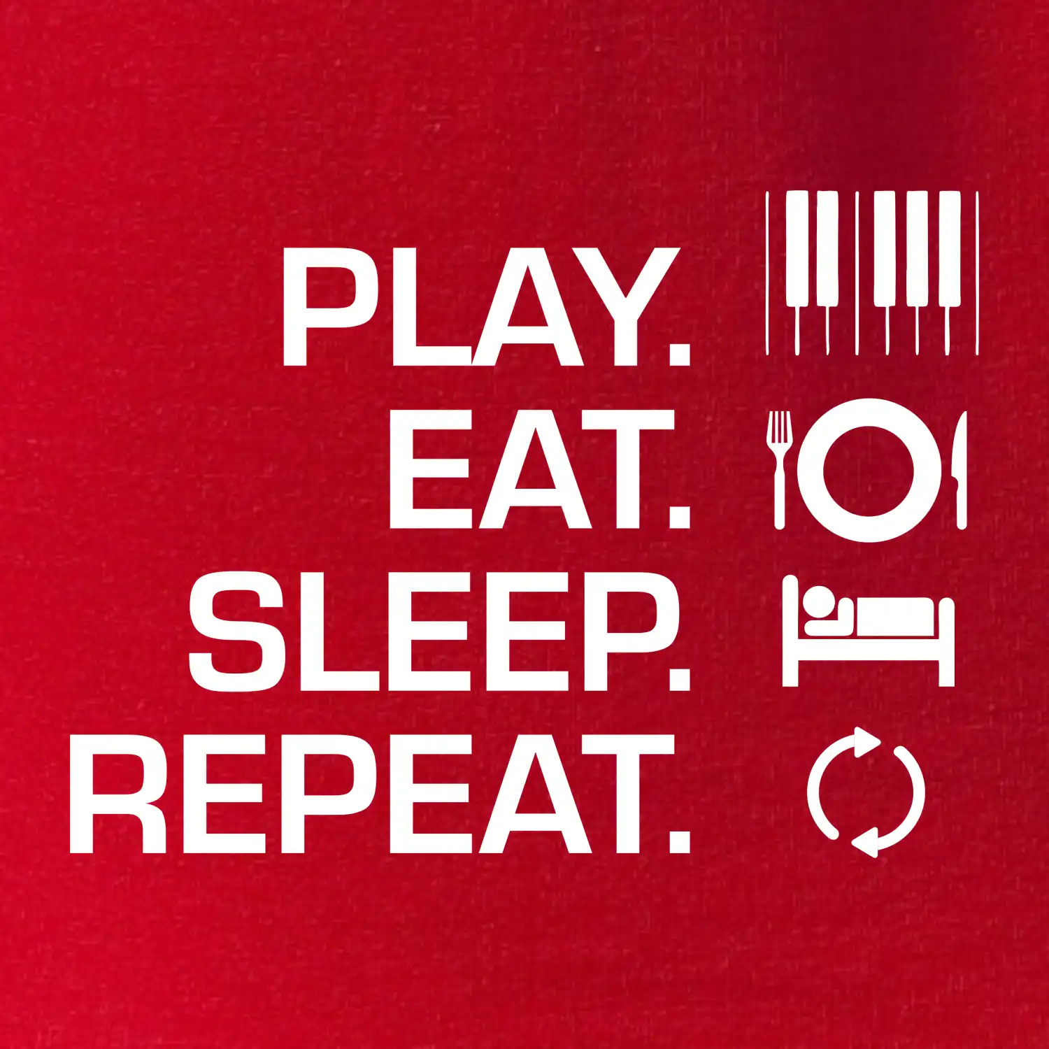 Play eat sleep piano