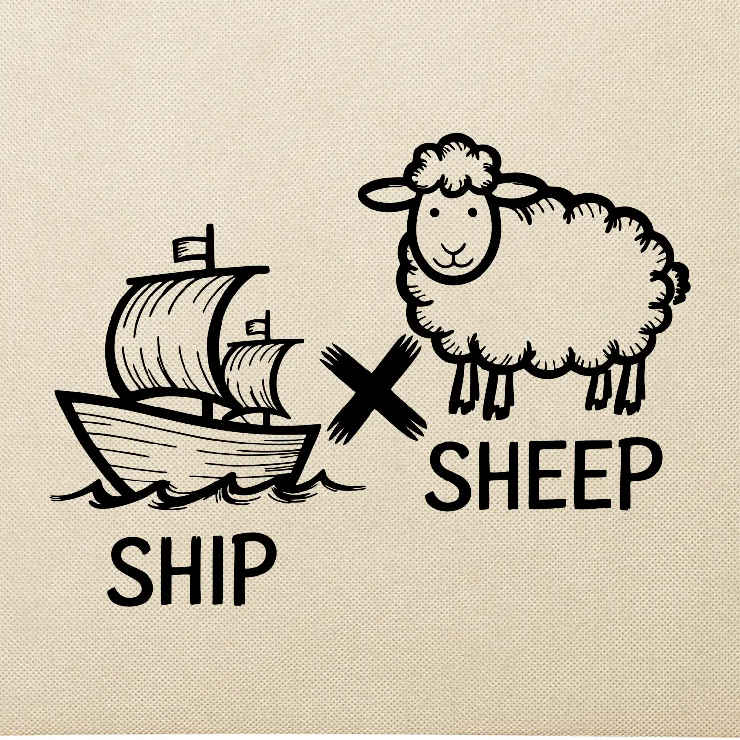 Anglický slovníček - Ship sheep
